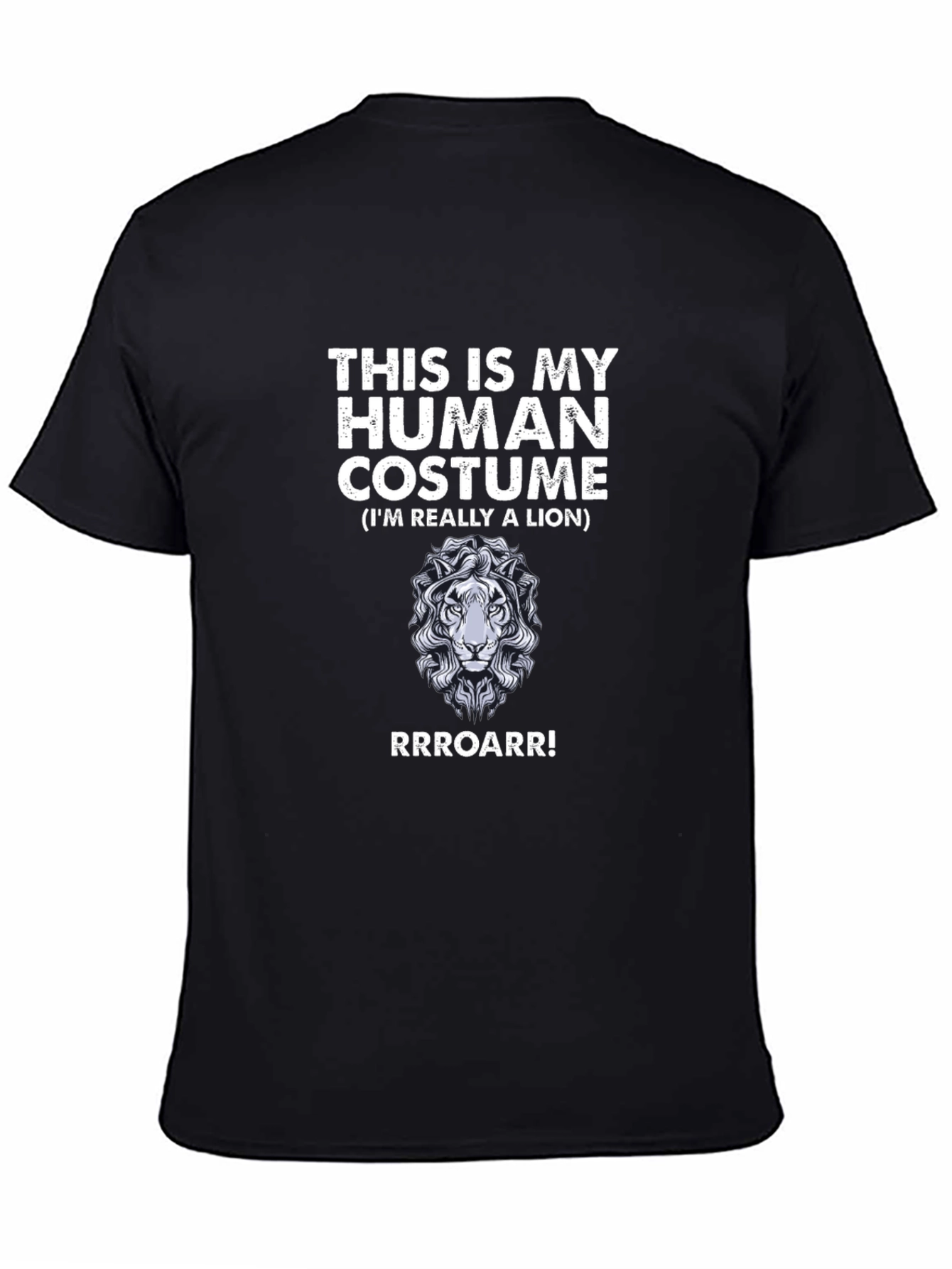Human Costume Lion Graphic T-Shirt
