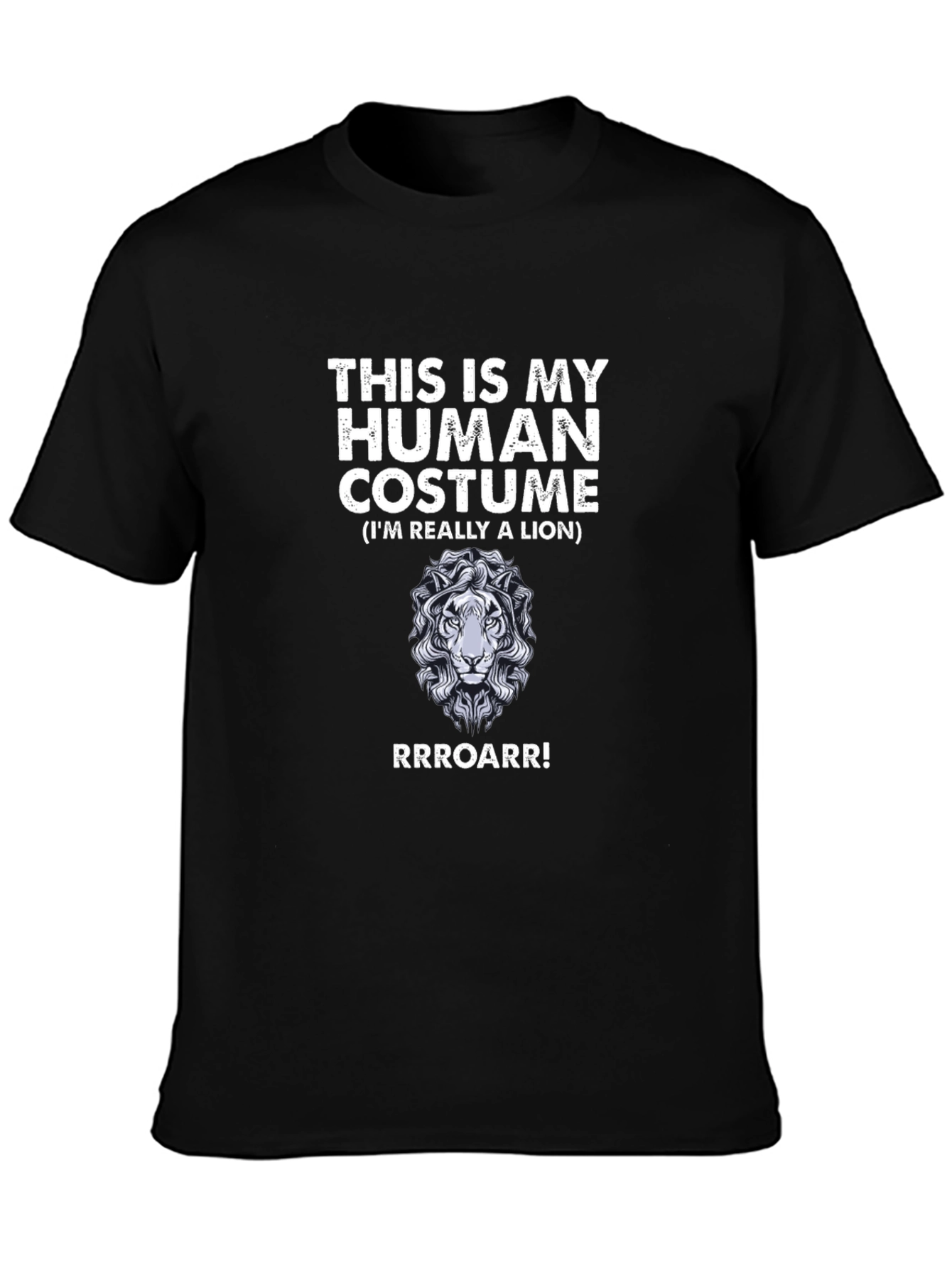 Human Costume Lion Graphic T-Shirt