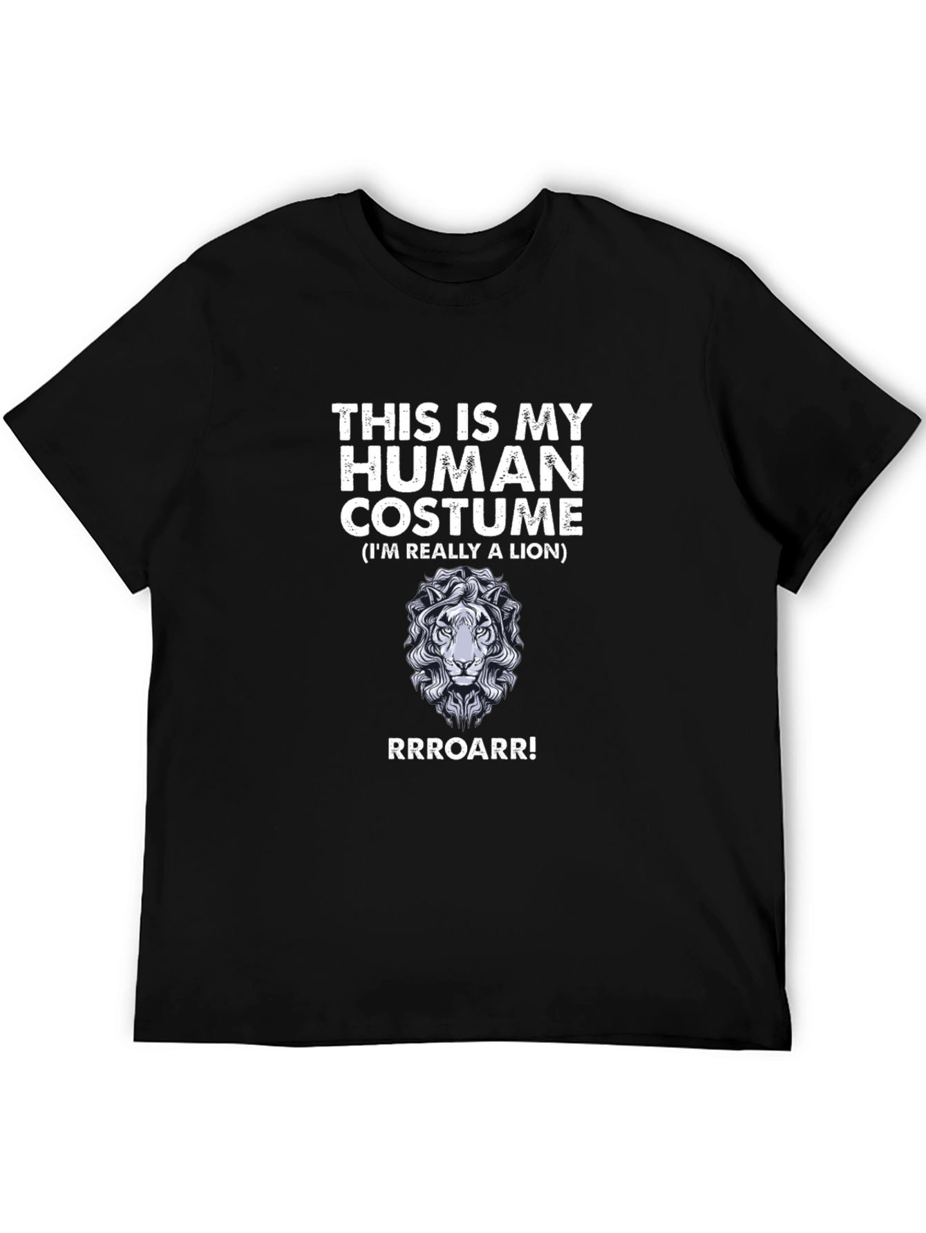 Human Costume Lion Graphic T-Shirt