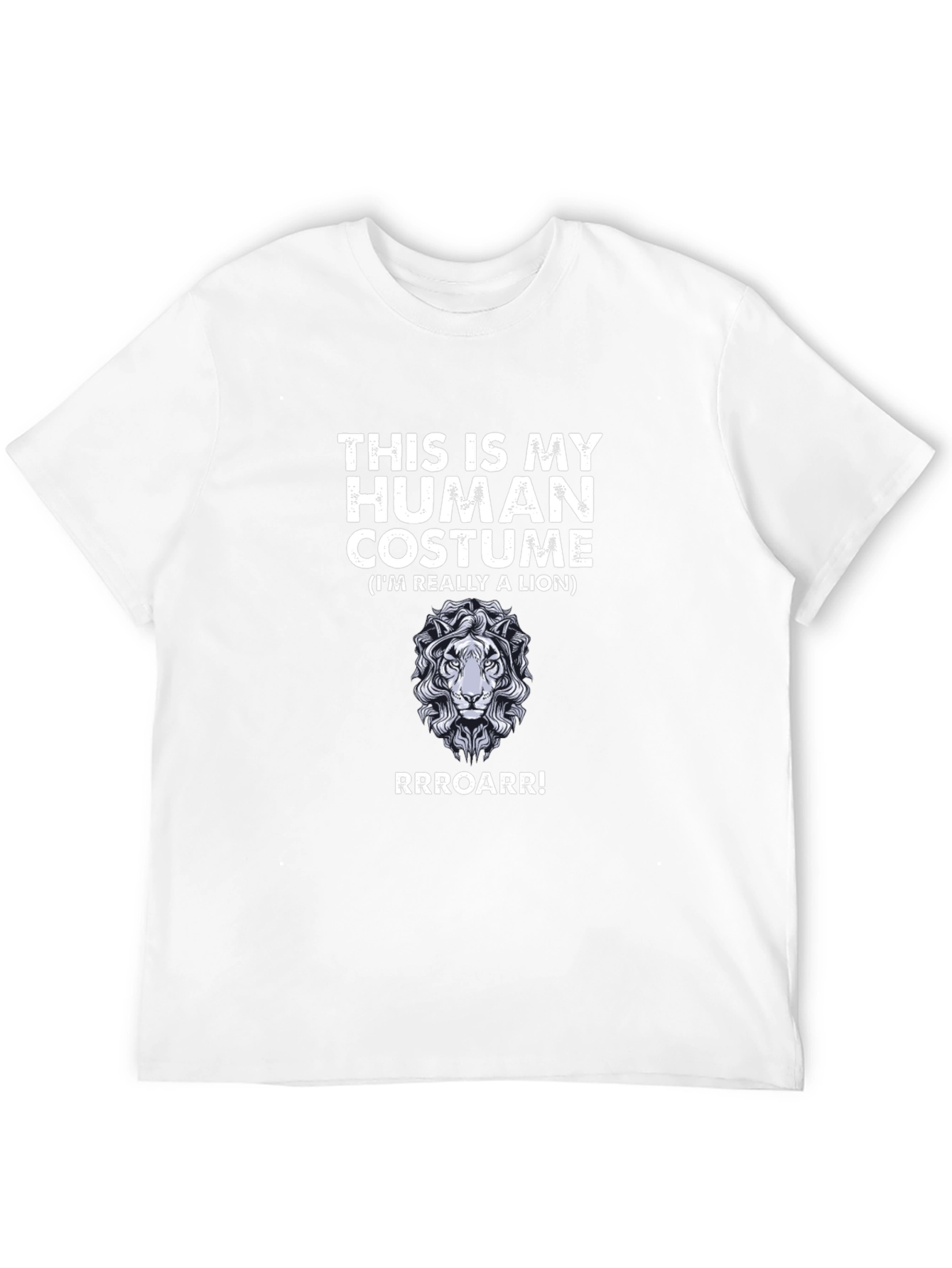 Human Costume Lion Graphic T-Shirt