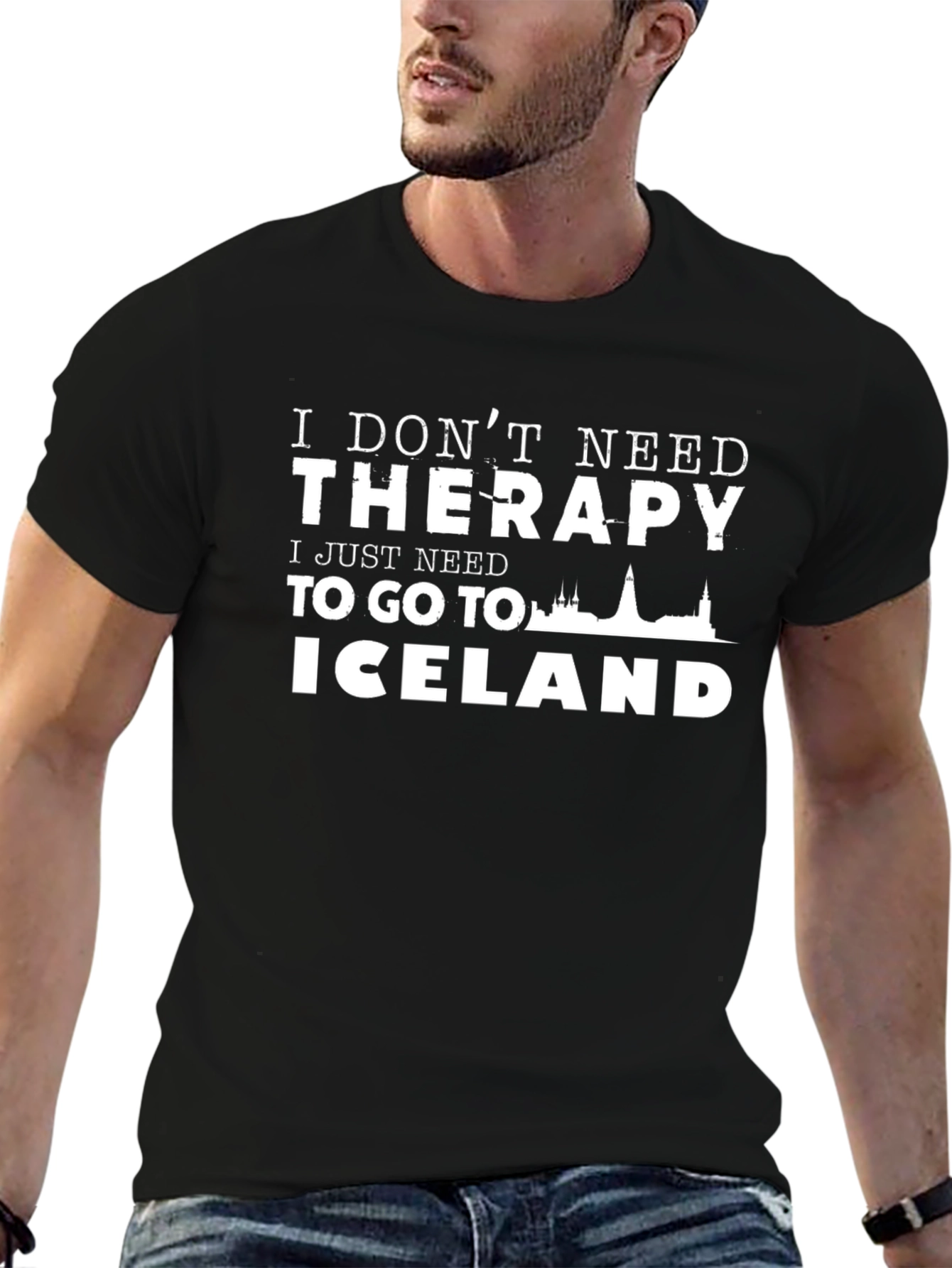 I Dont Need Therapy Iceland T-Shirt