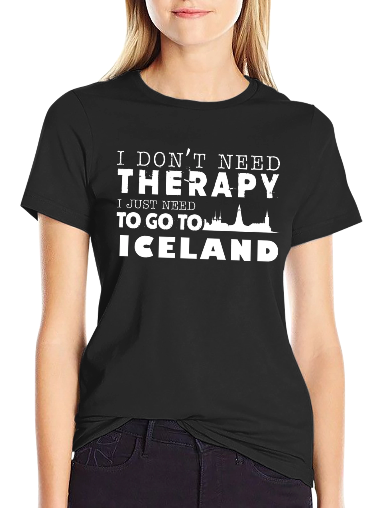 I Dont Need Therapy Iceland T-Shirt