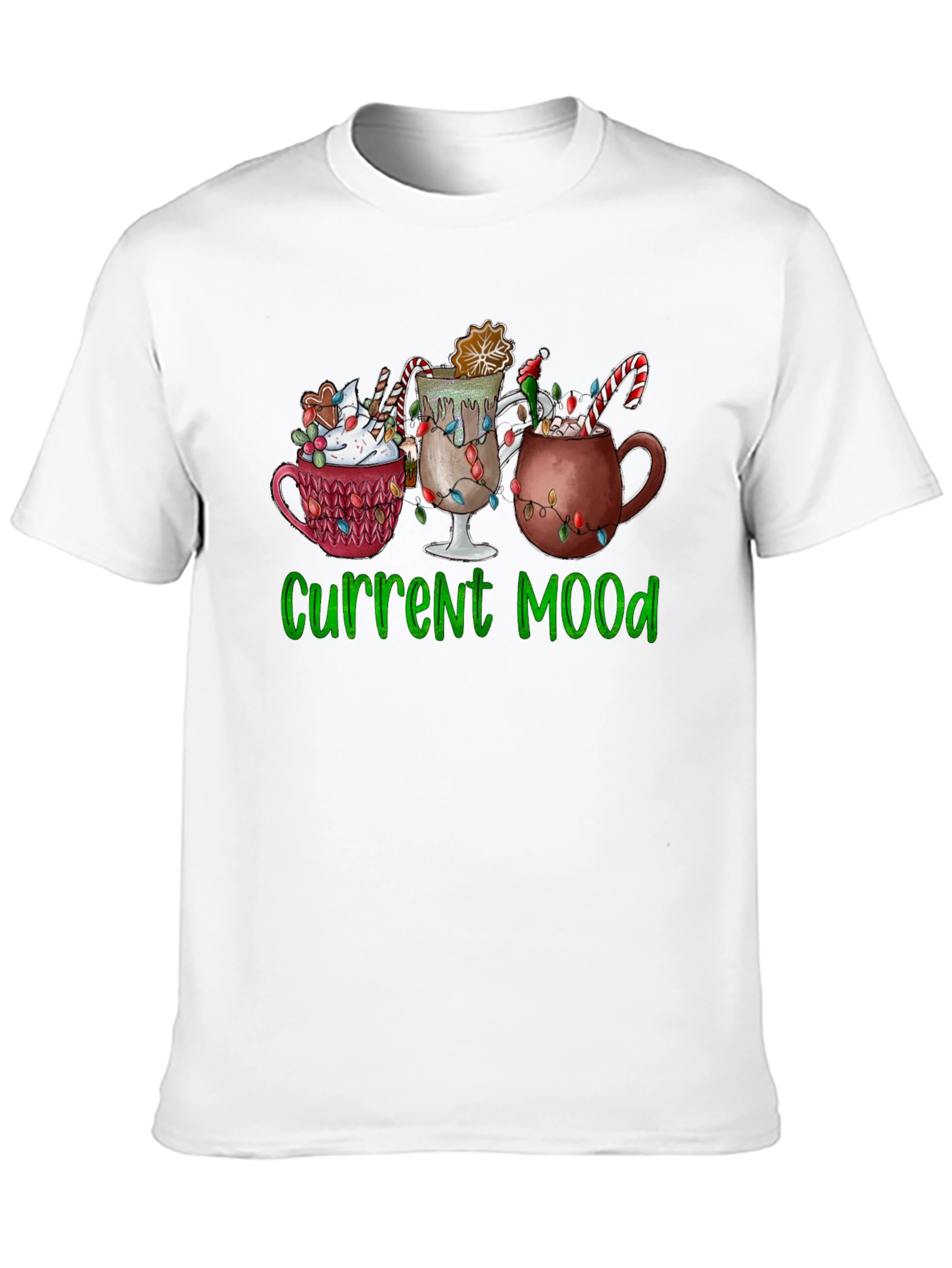 Current Mood Hot Cocoa Christmas T-Shirt