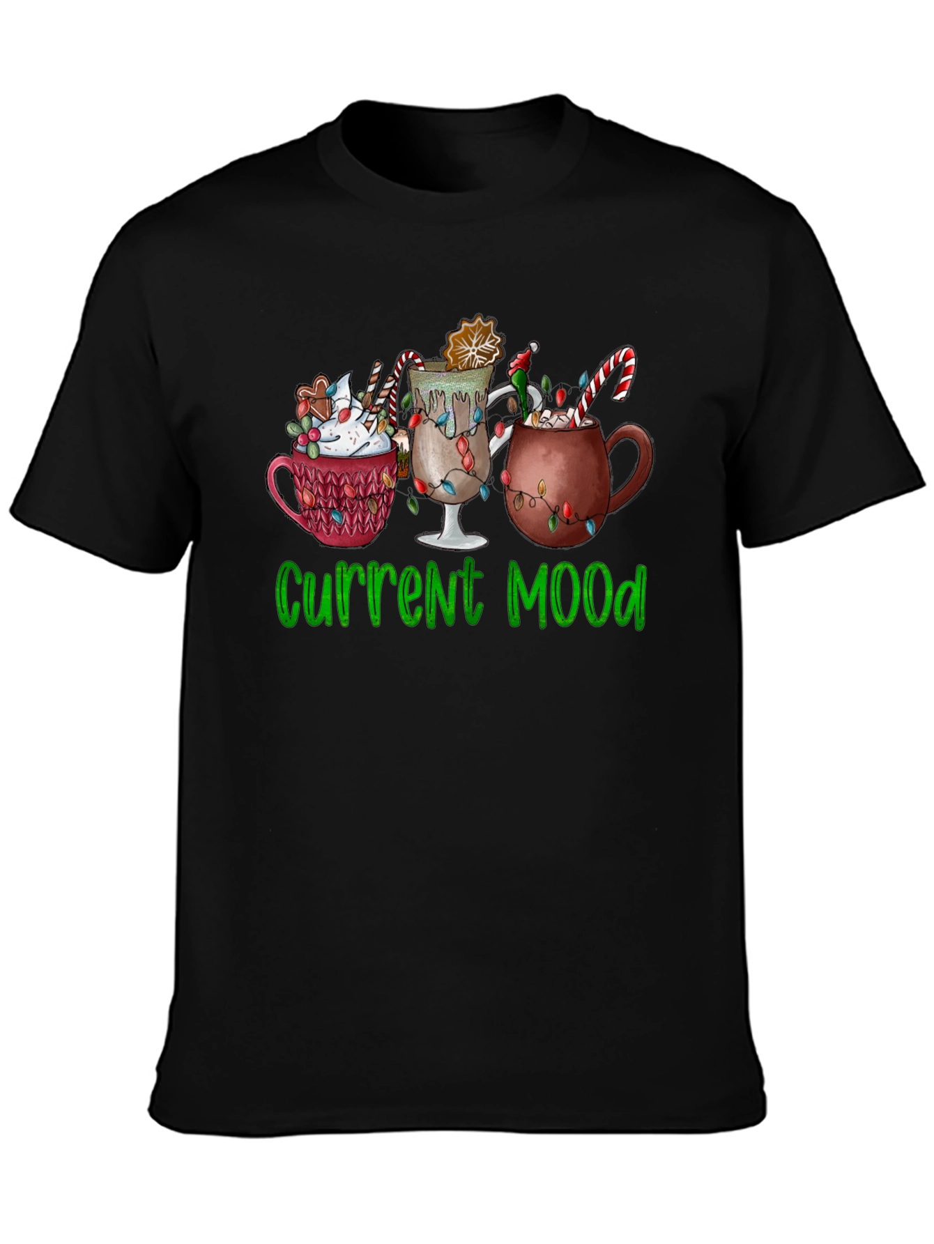 Current Mood Hot Cocoa Christmas T-Shirt