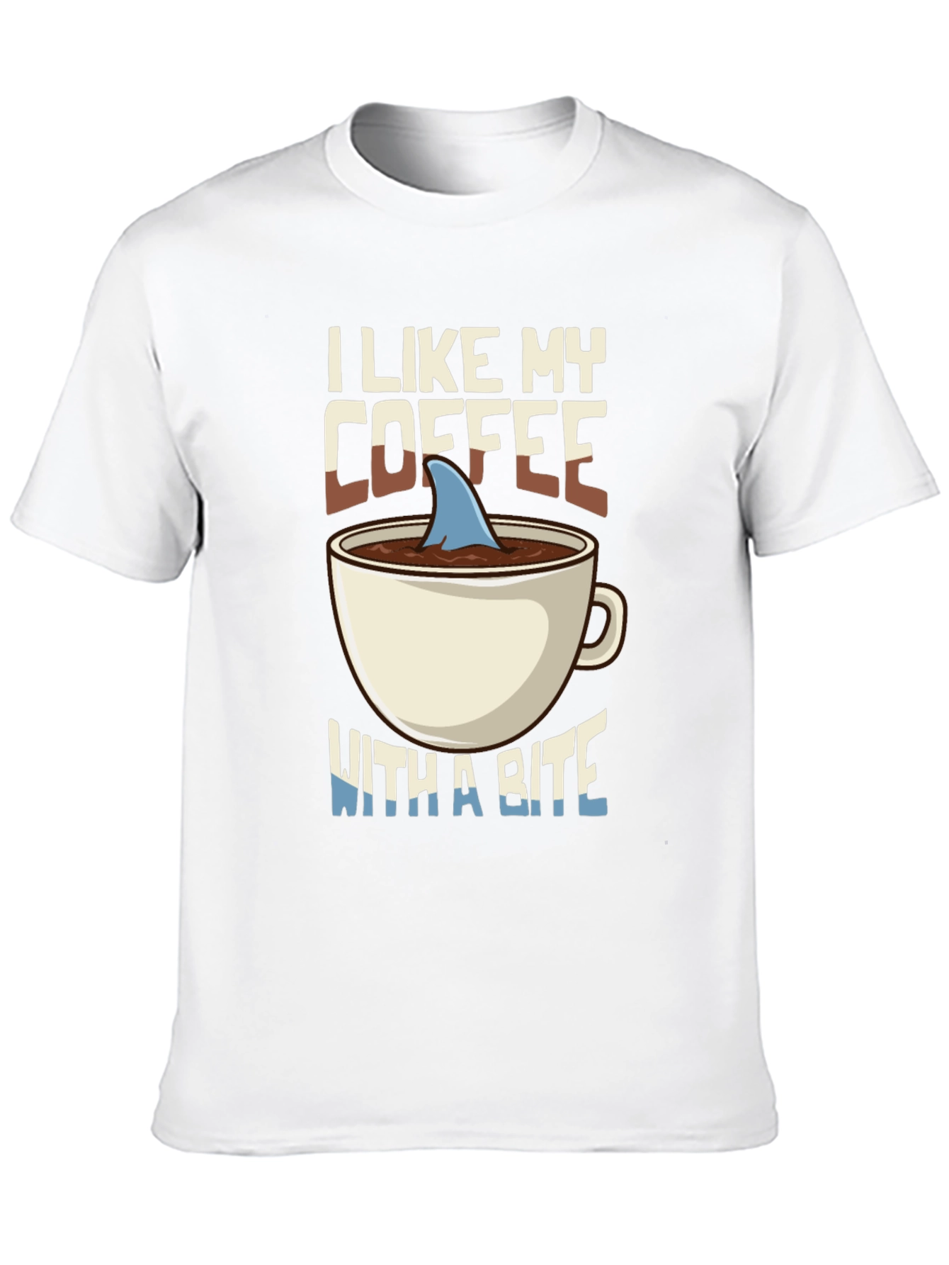 I Like My Coffee With a Bite T-Shirt