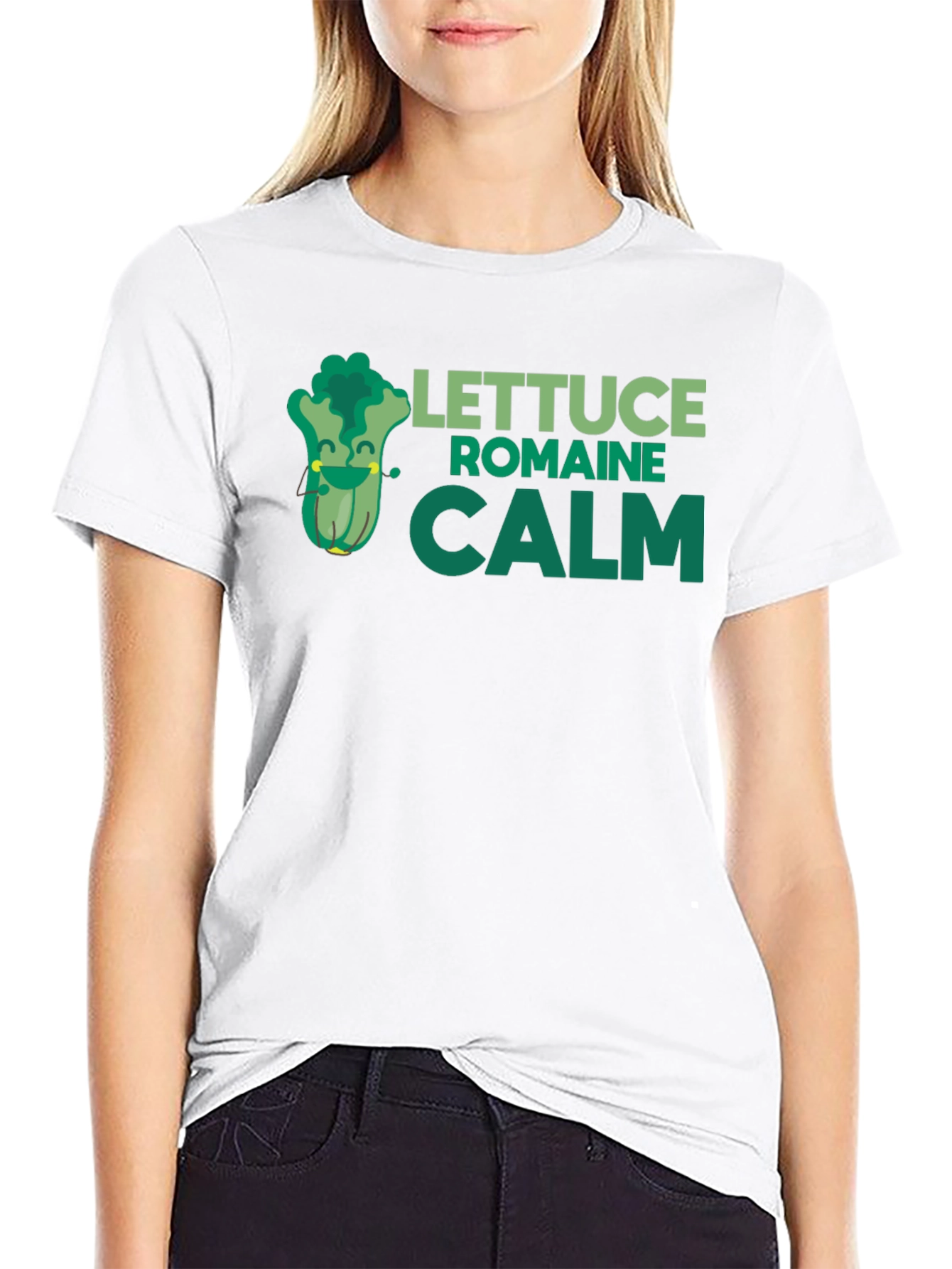 Lettuce Romaine Calm Graphic Tee