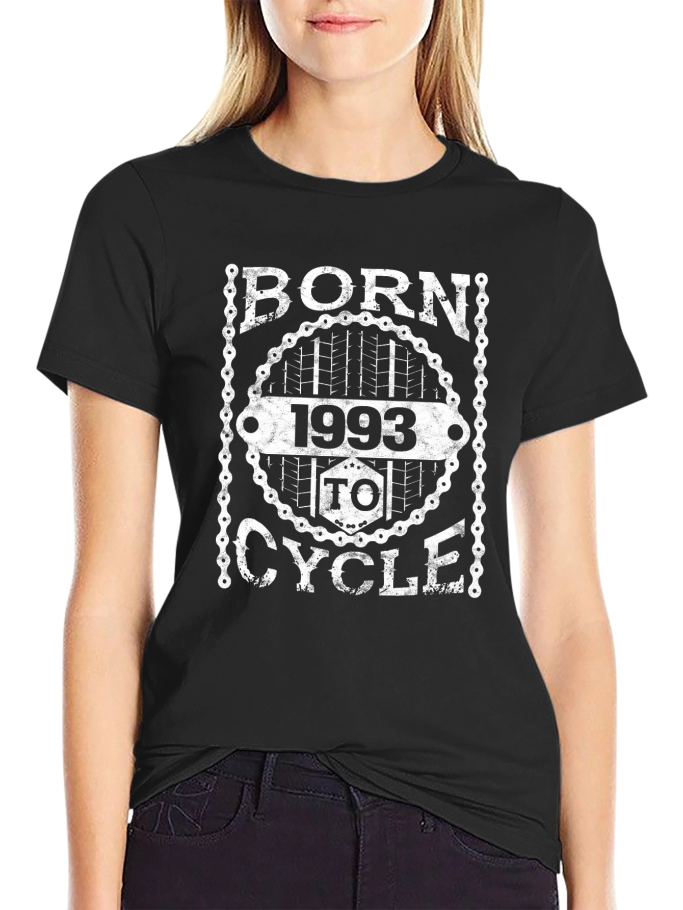 Born 1993 To Cycle Graphic T-Shirt