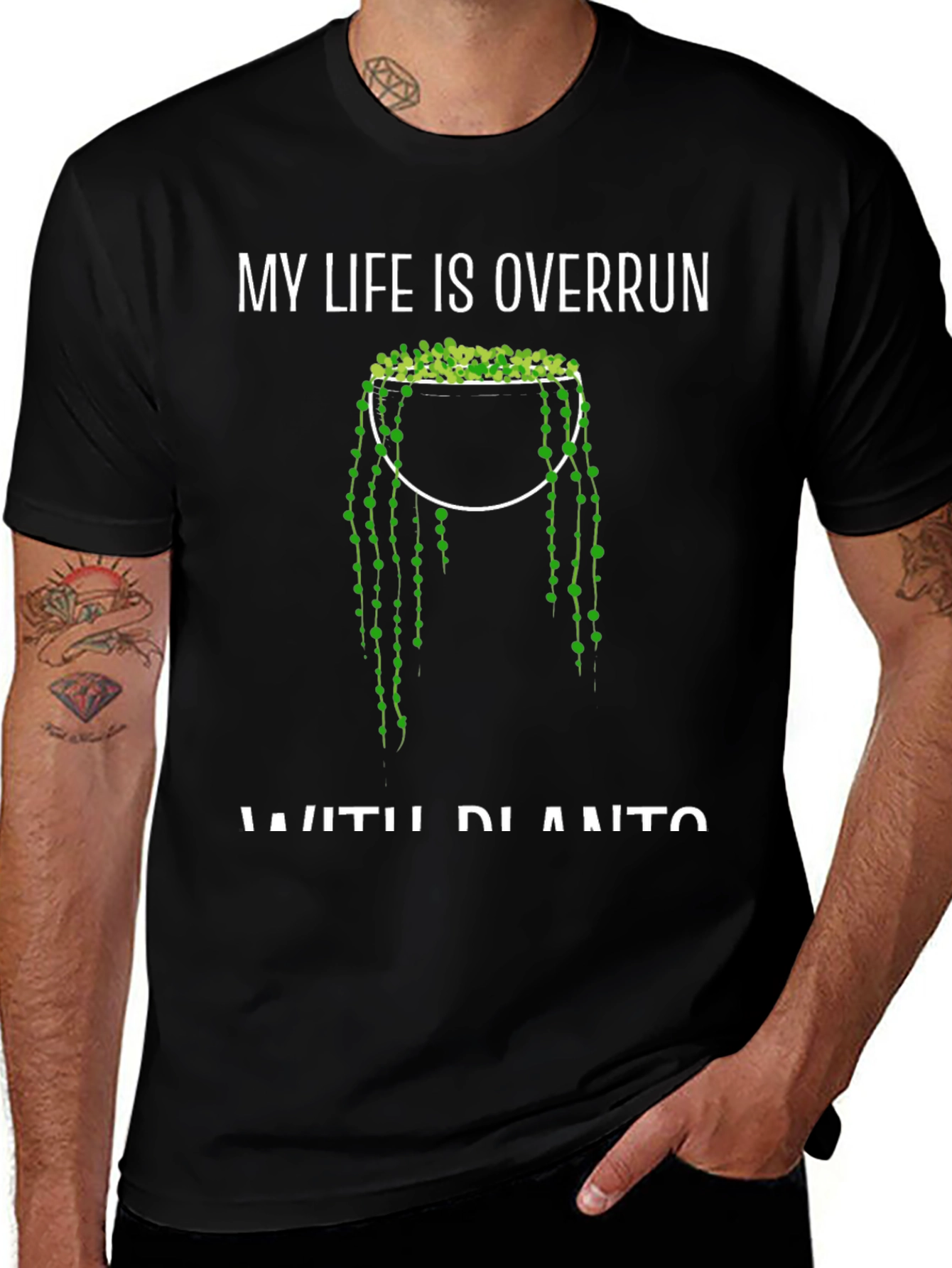My Life is Overrun with Plants Graphic Tee