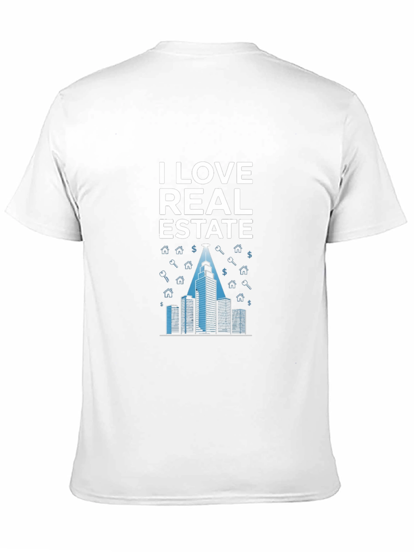I Love Real Estate T-Shirt - Modern Building Design