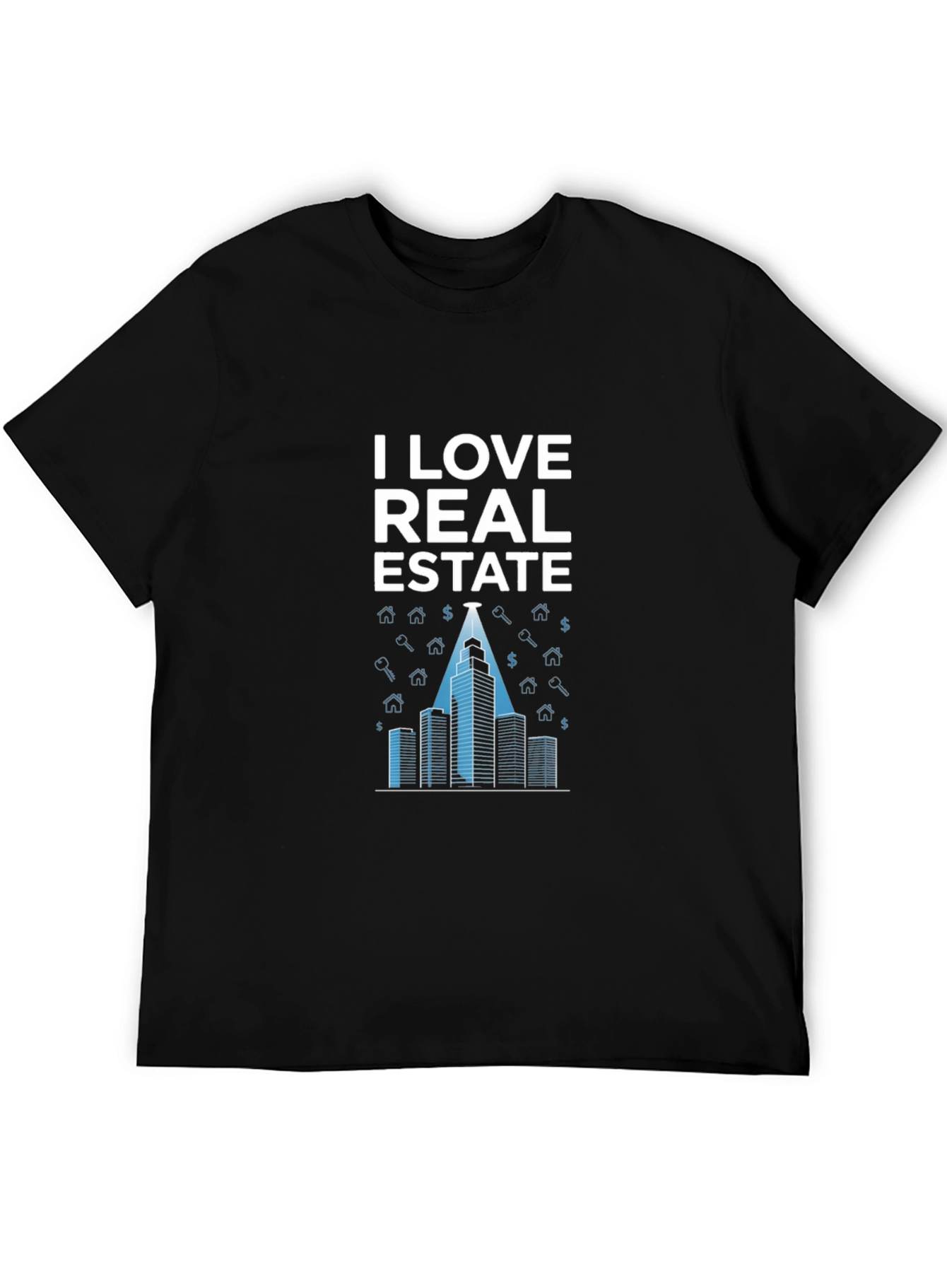 I Love Real Estate T-Shirt - Modern Building Design