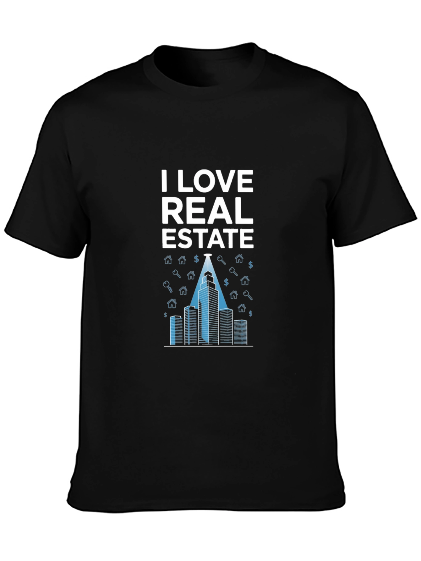 I Love Real Estate T-Shirt - Modern Building Design