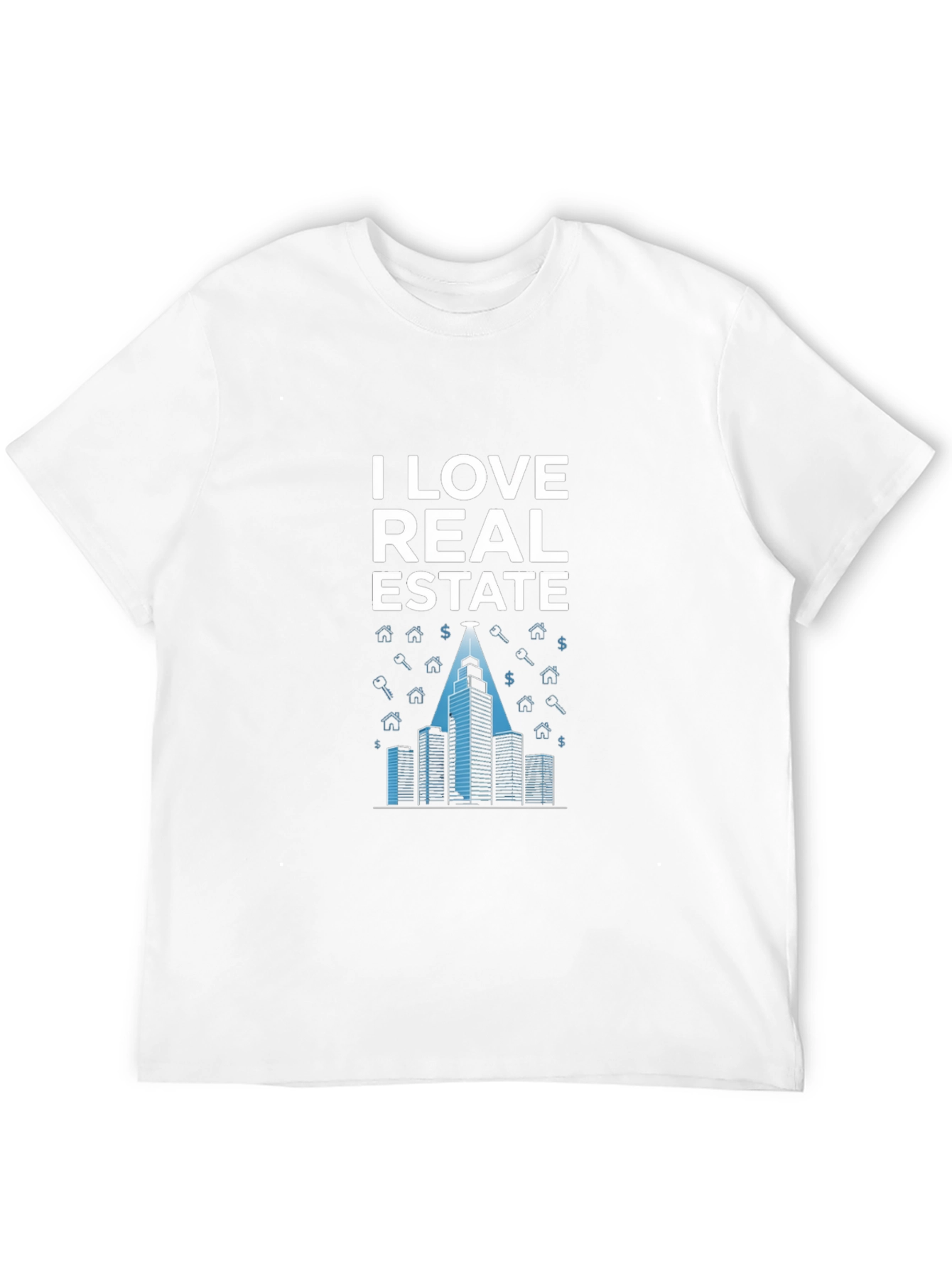 I Love Real Estate T-Shirt - Modern Building Design
