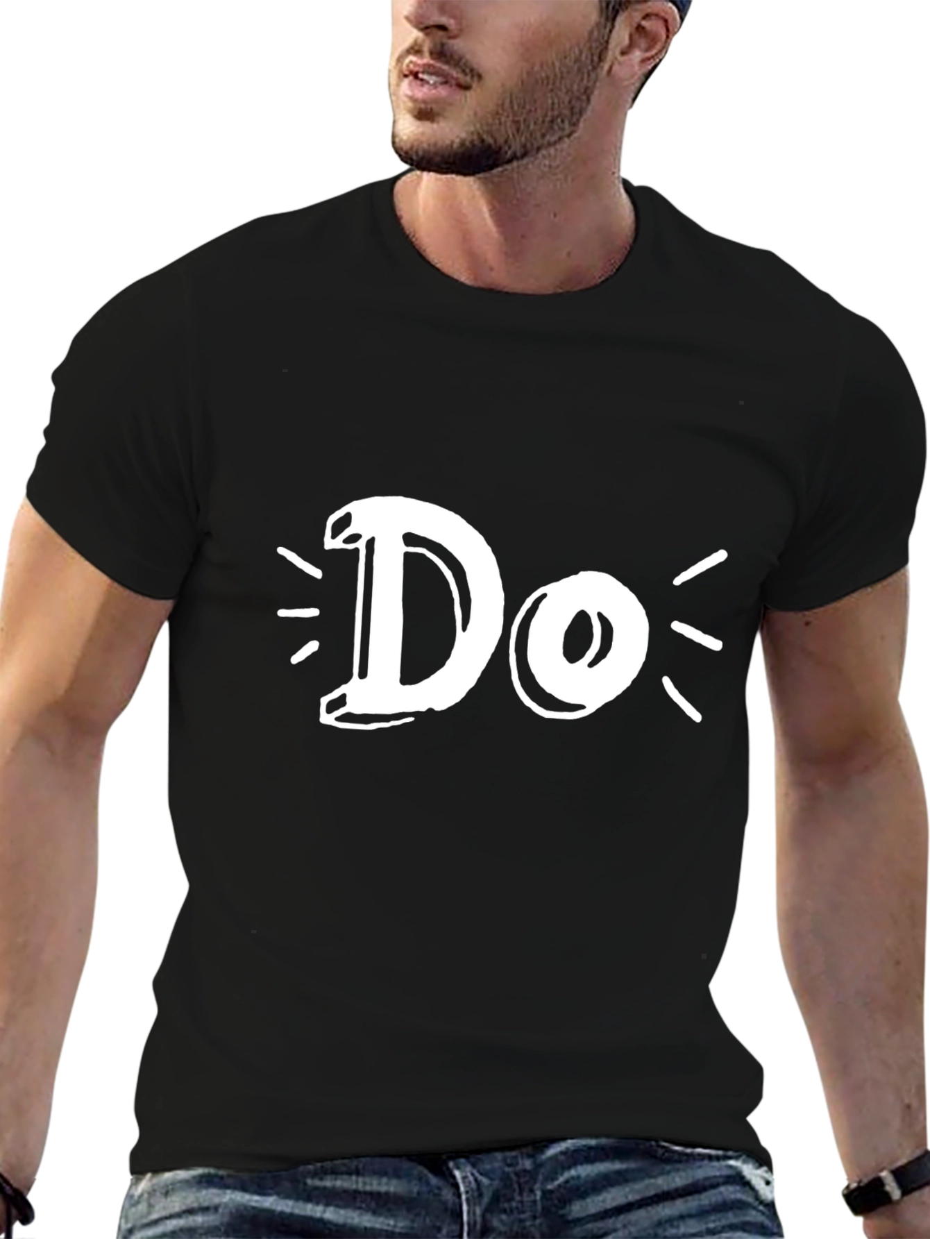 Do Graphic Tee -  Unisex Black Cotton T-Shirt