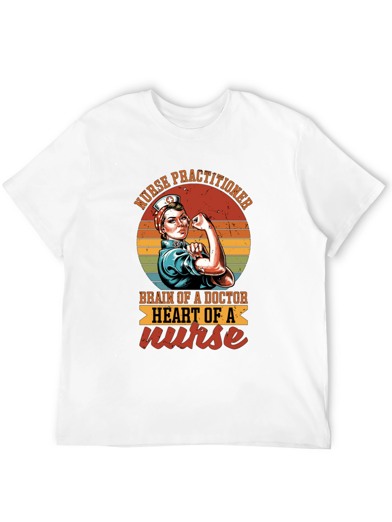 Nurse Practitioner Graphic T-Shirt - Strong Women in Medicine