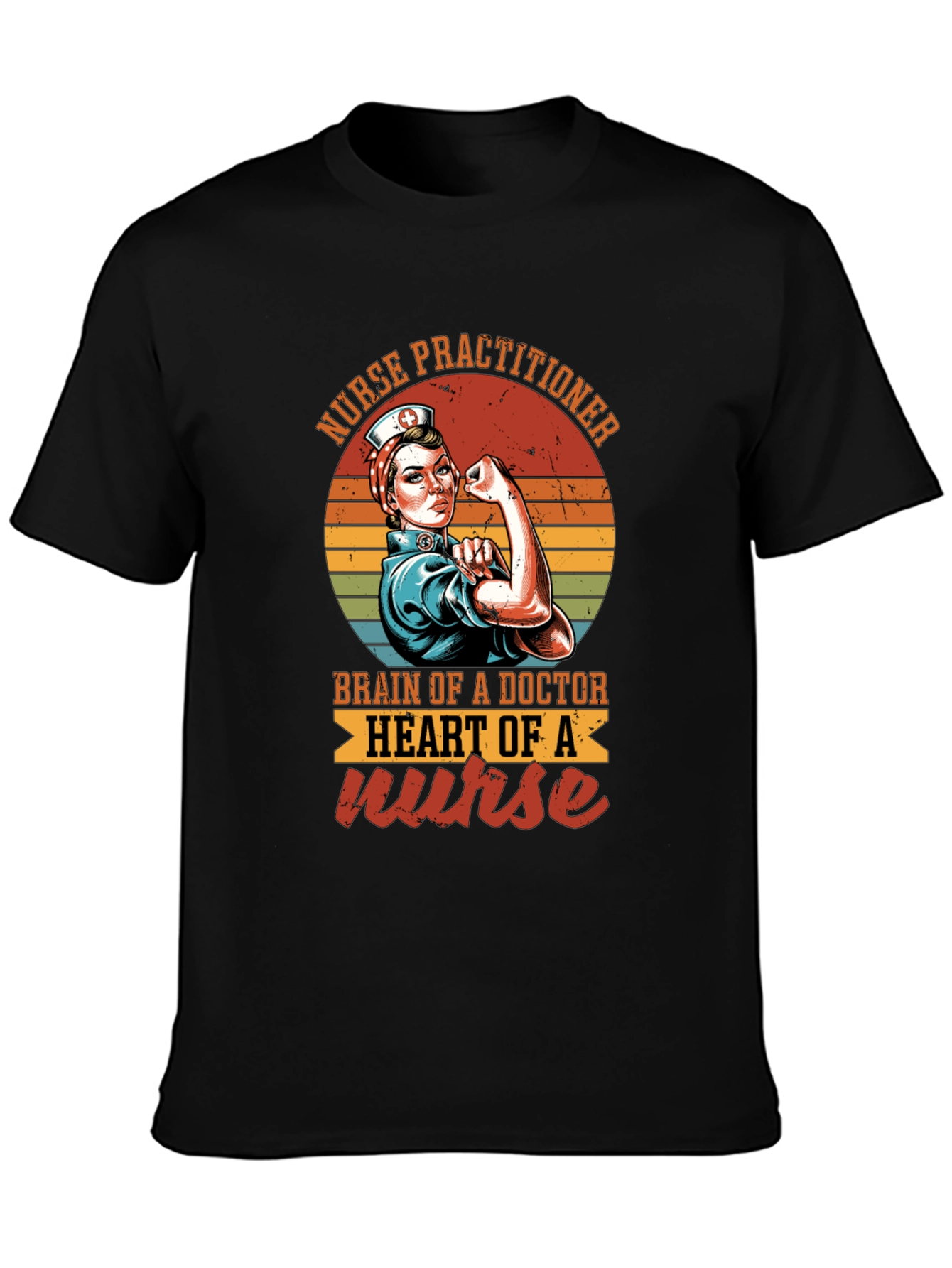 Nurse Practitioner Graphic T-Shirt - Strong Women in Medicine