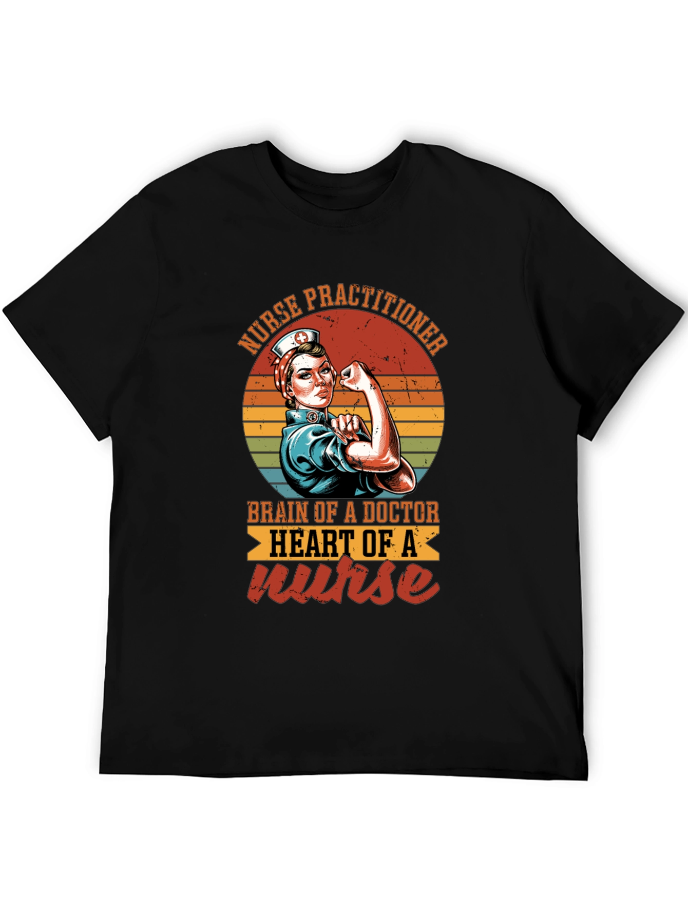 Nurse Practitioner Graphic T-Shirt - Strong Women in Medicine