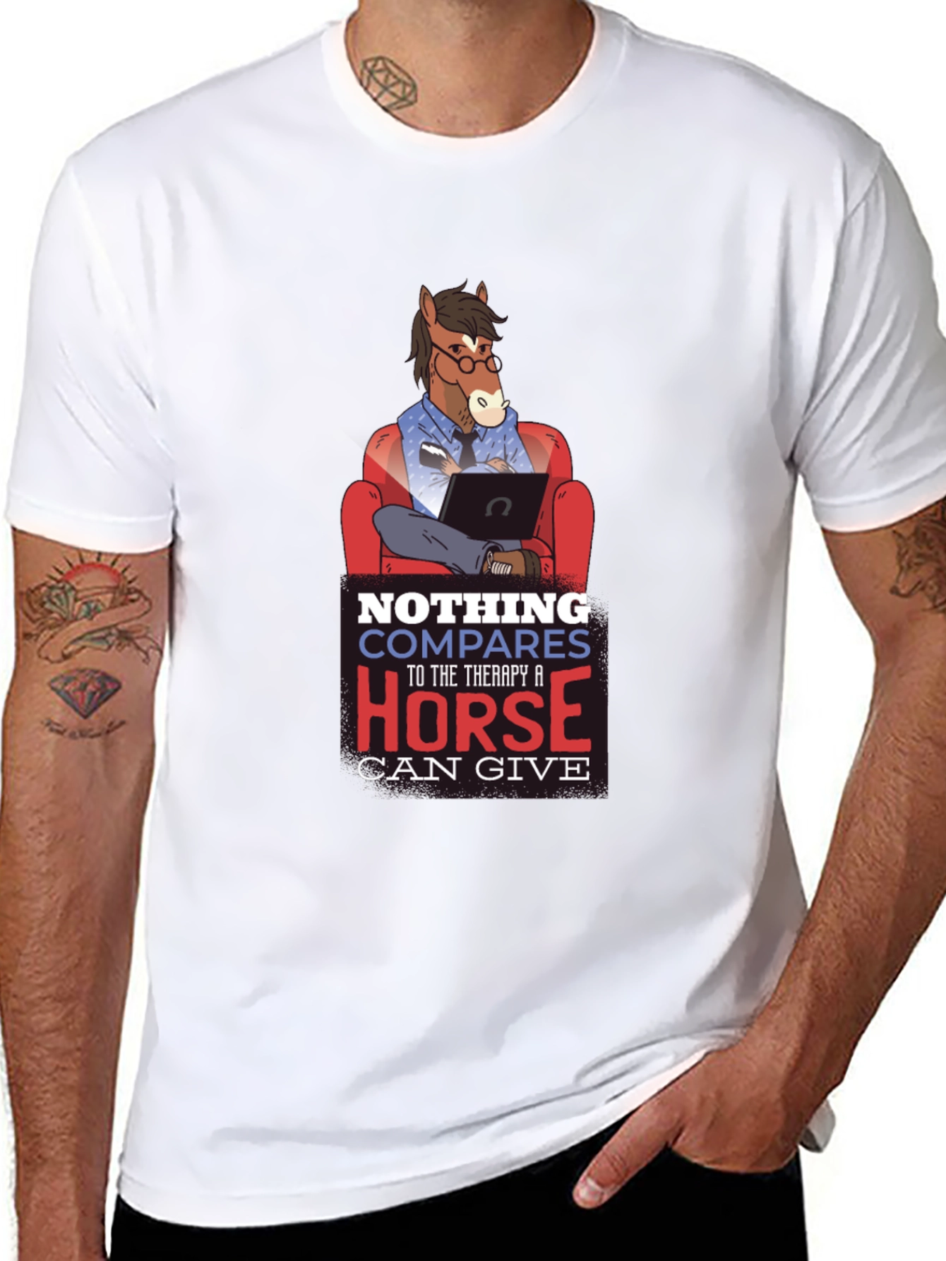 Therapy Horse Graphic Tee - Unisex
