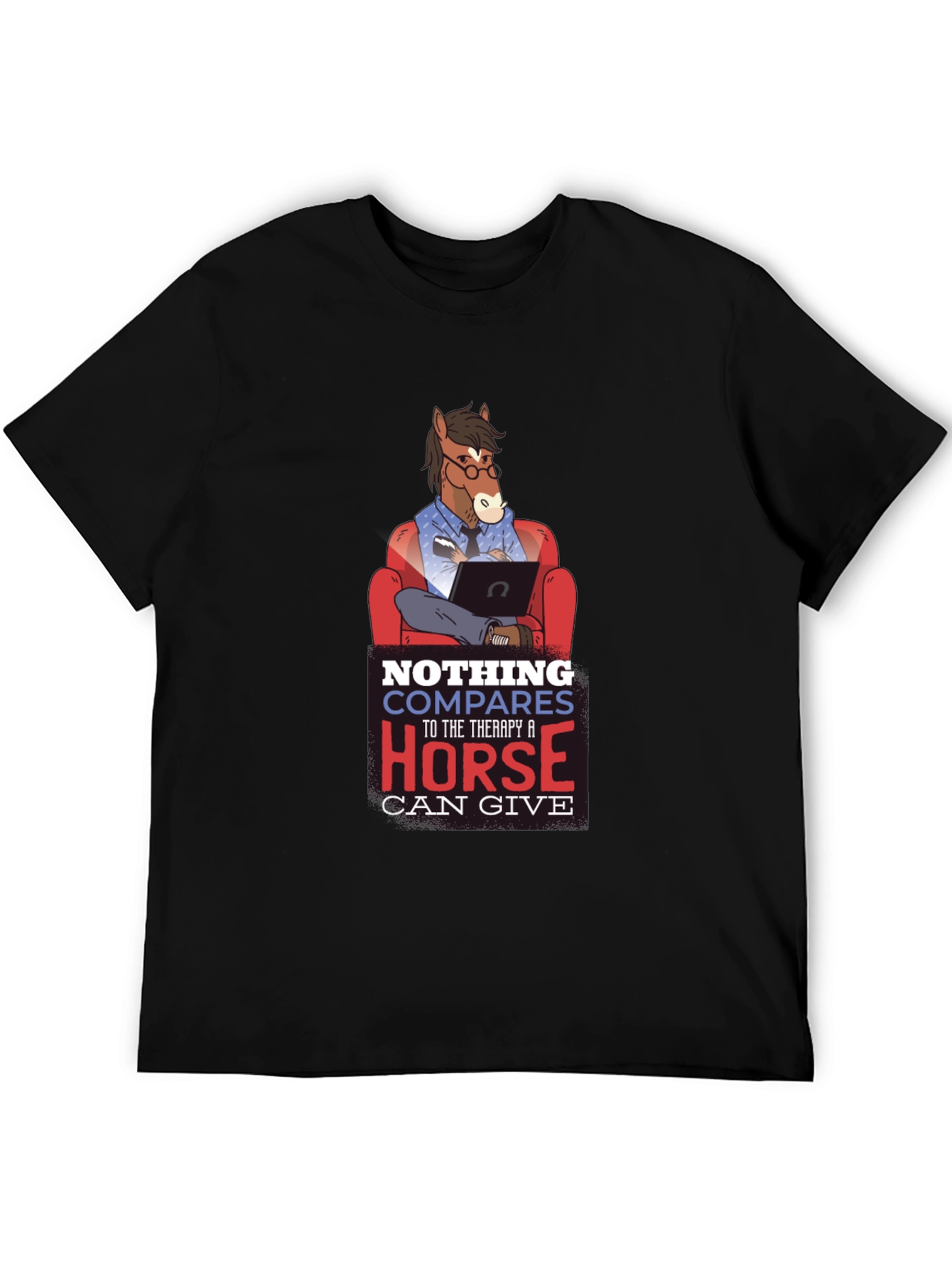 Therapy Horse Graphic Tee - Unisex