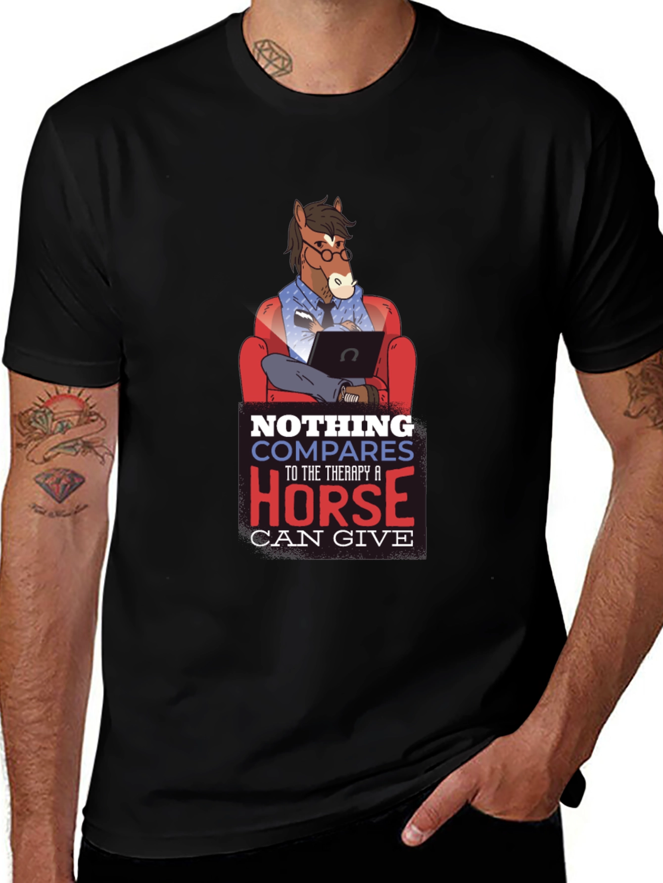 Therapy Horse Graphic Tee - Unisex