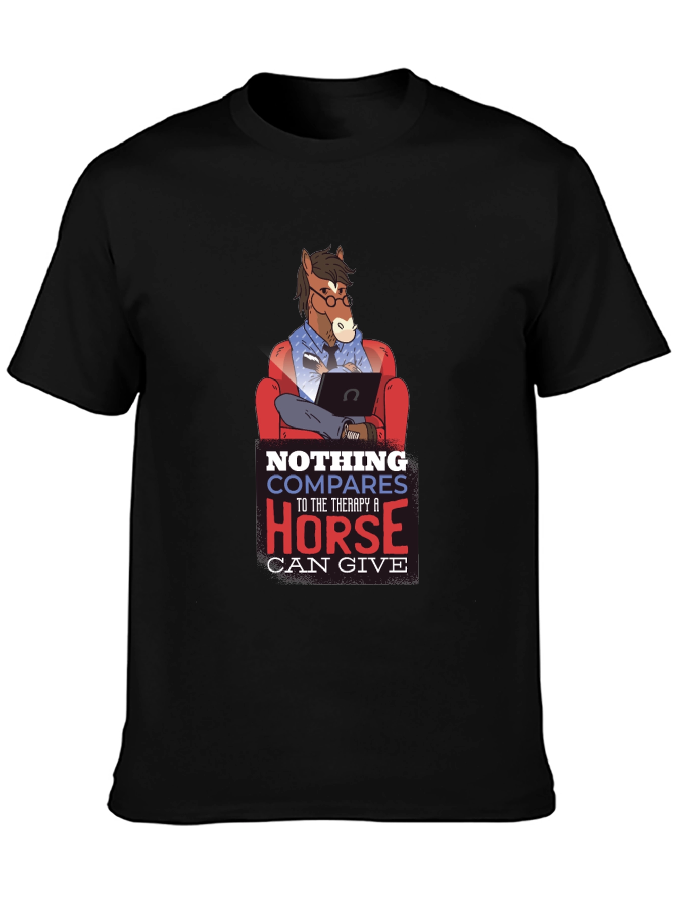 Therapy Horse Graphic Tee - Unisex