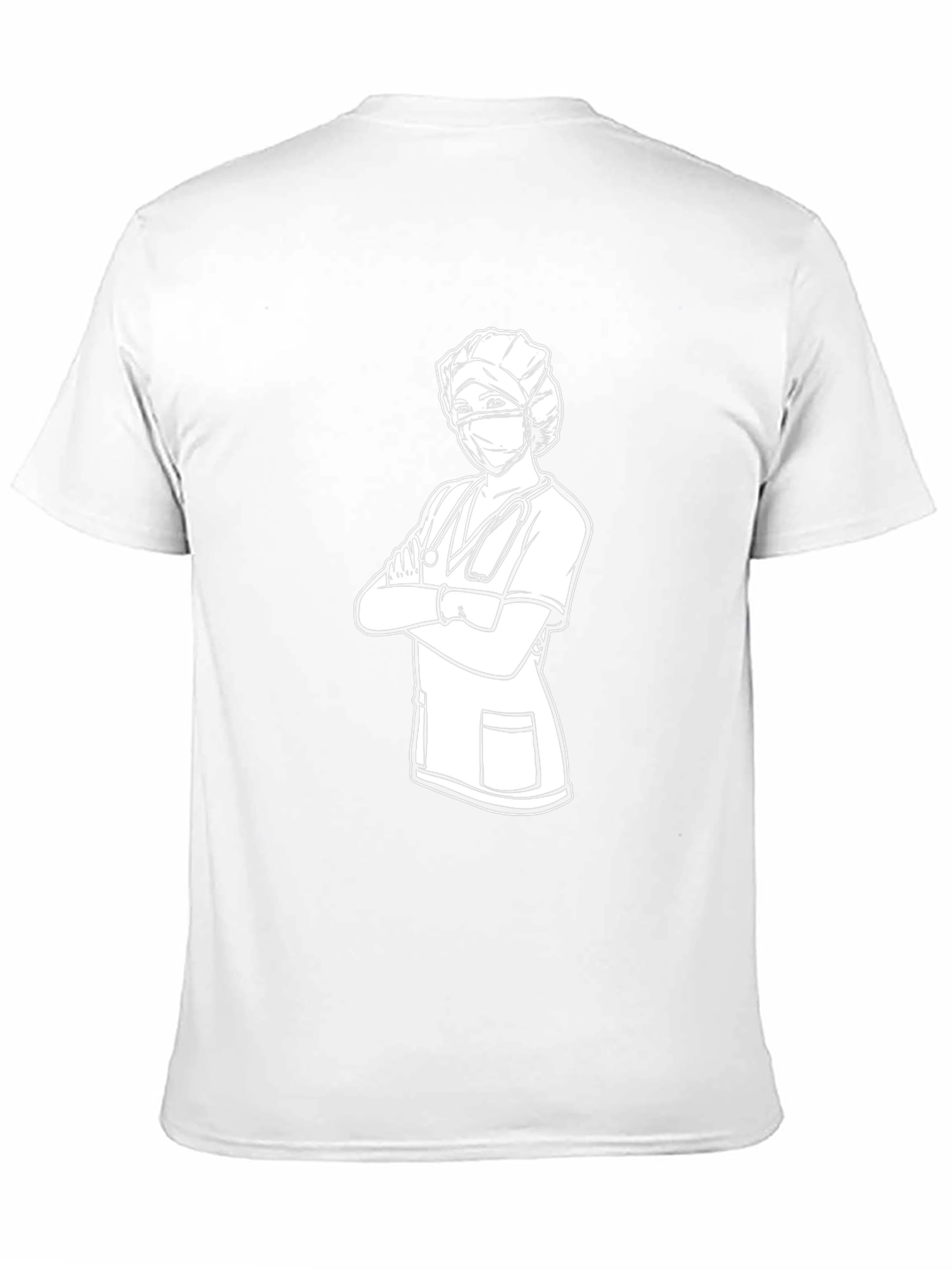 Nurse Graphic T-Shirt - Black Cotton Tee