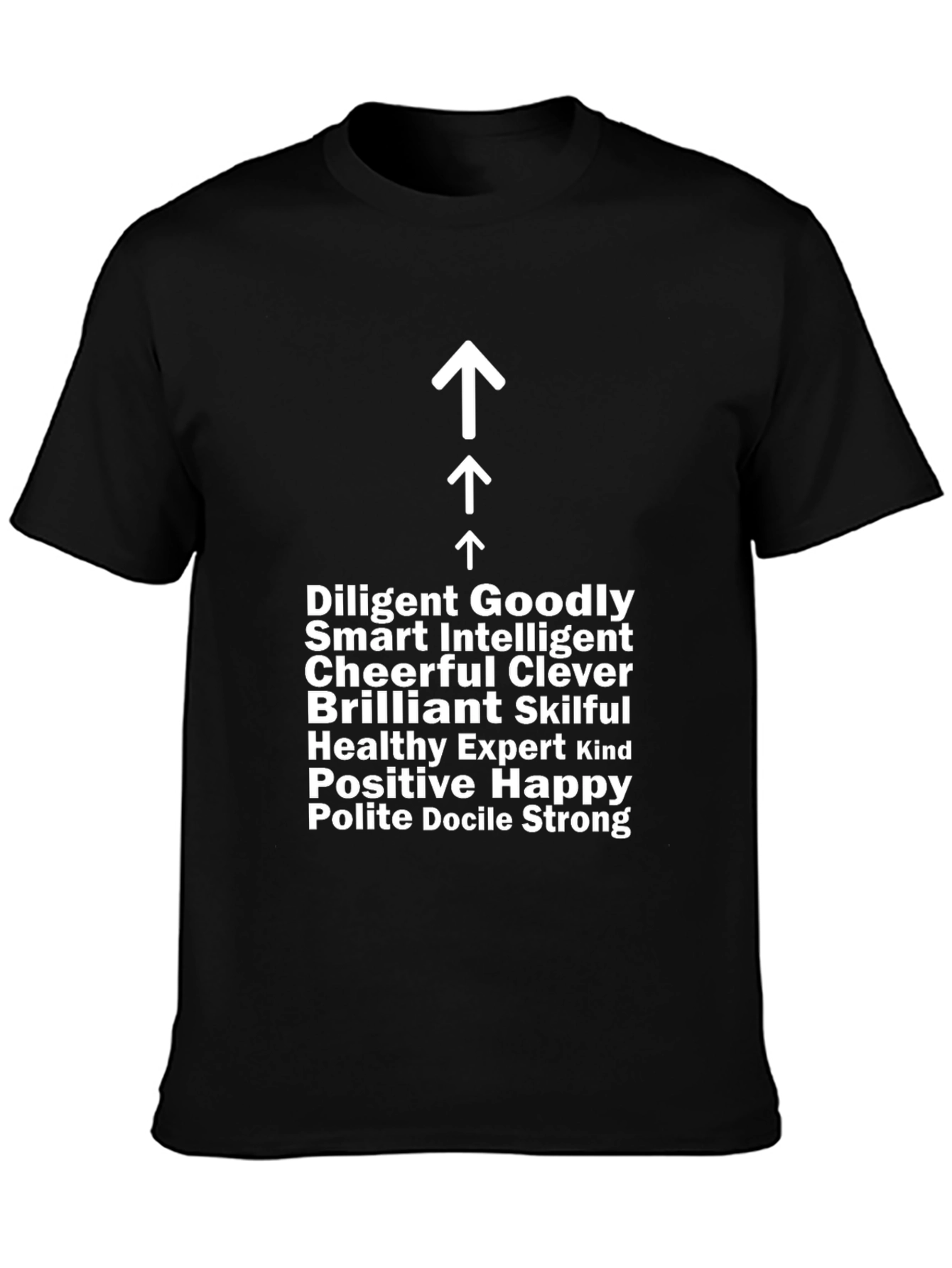 Motivational Word List T-Shirt