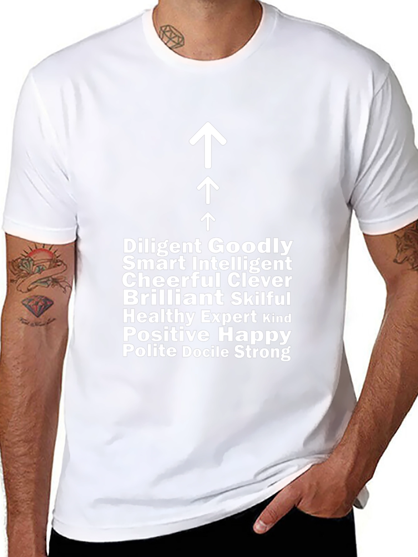 Motivational Word List T-Shirt