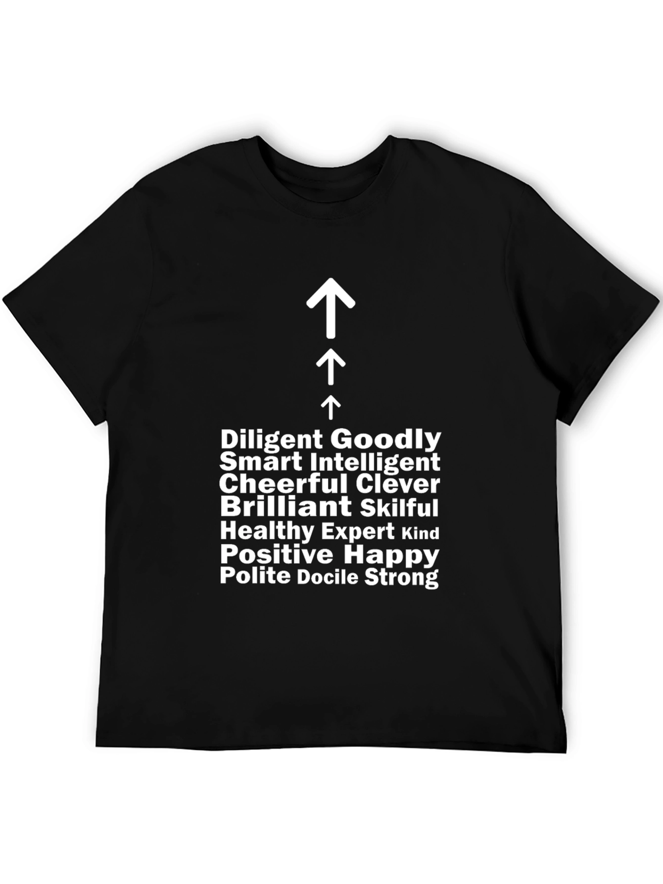 Motivational Word List T-Shirt