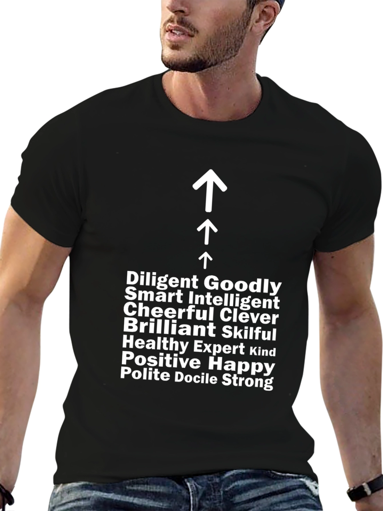 Motivational Word List T-Shirt