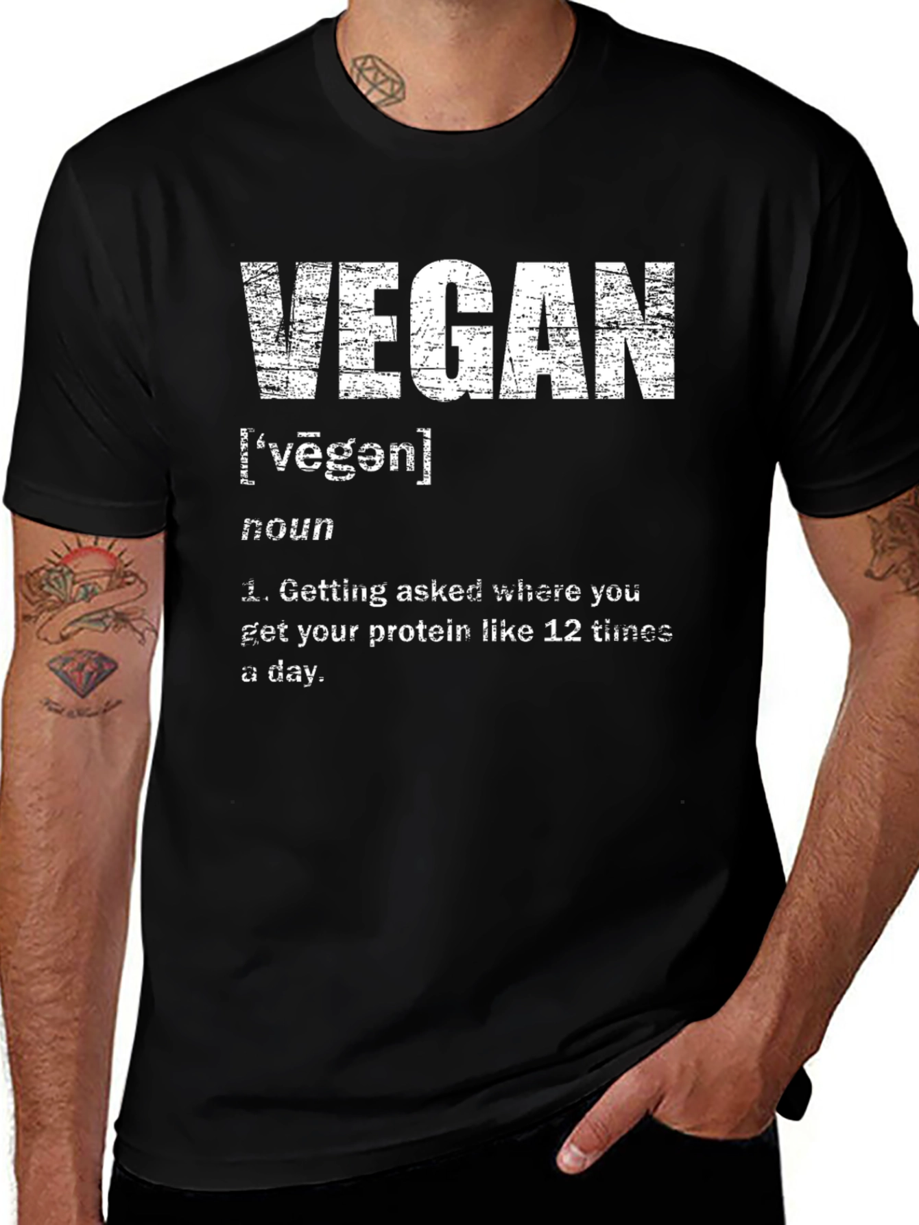 Vegan Definition T-Shirt - Funny Vegan Gift