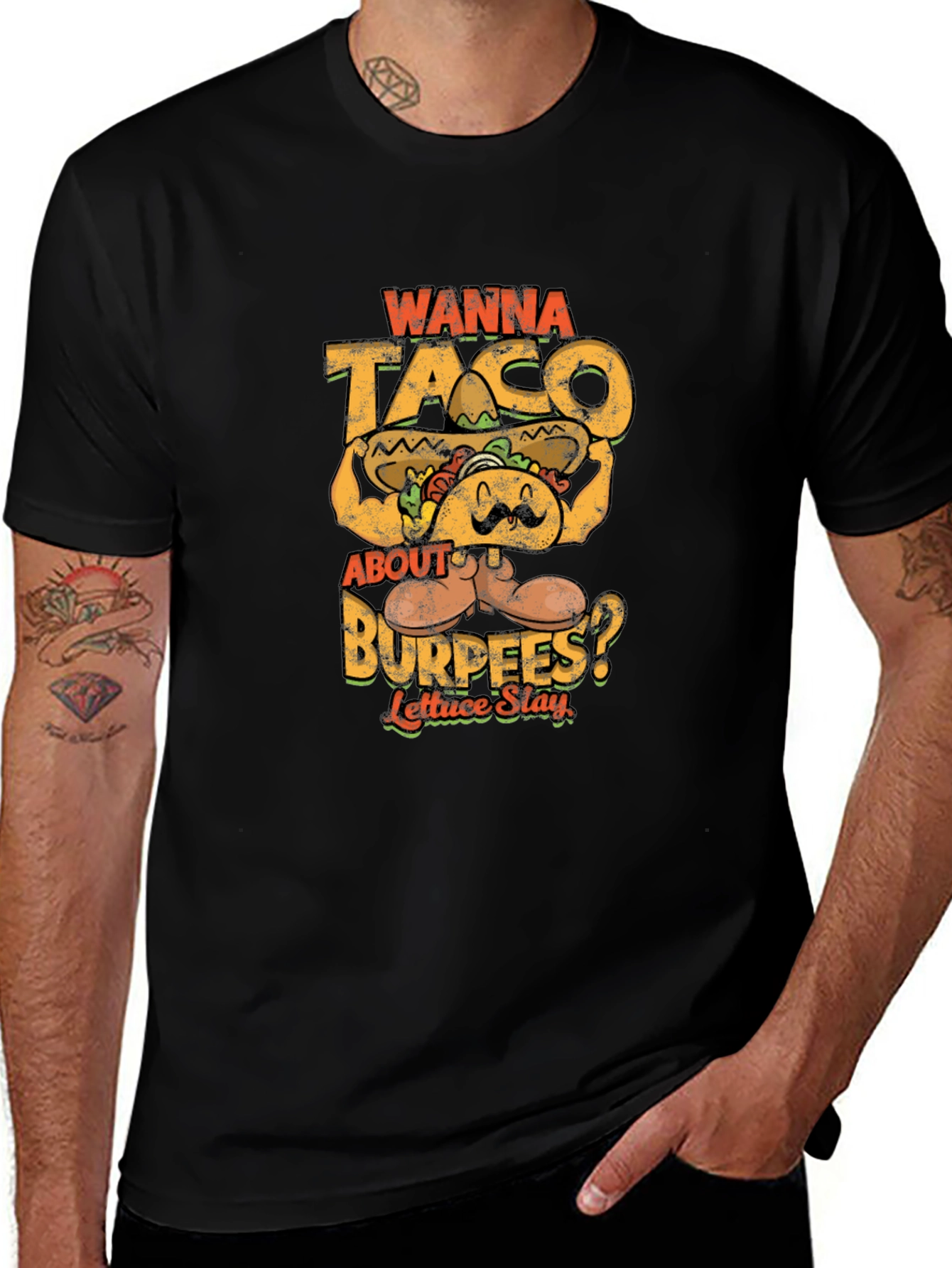 Wanna Taco About Burpees? Graphic Tee