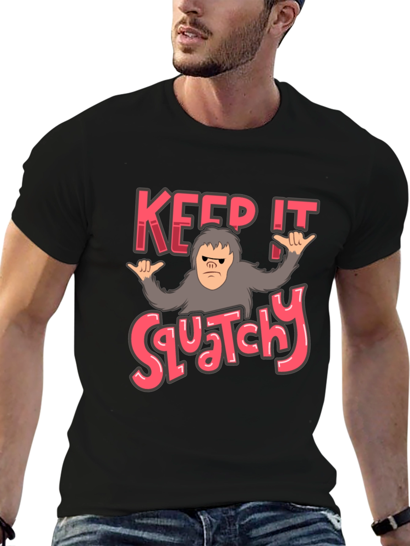 Keep It Squatchy Bigfoot T-Shirt