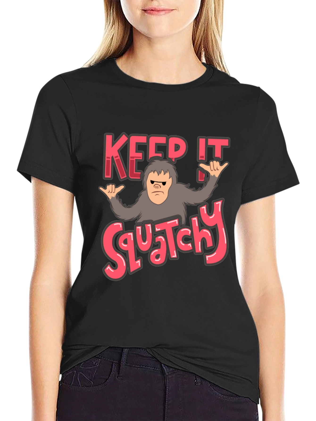 Keep It Squatchy Bigfoot T-Shirt