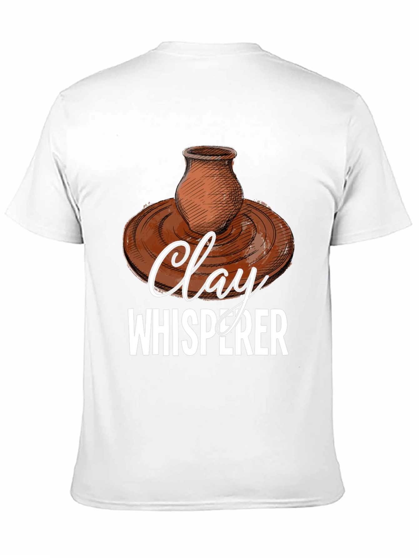 Clay Whisperer Graphic Tee - Pottery Lover T-Shirt