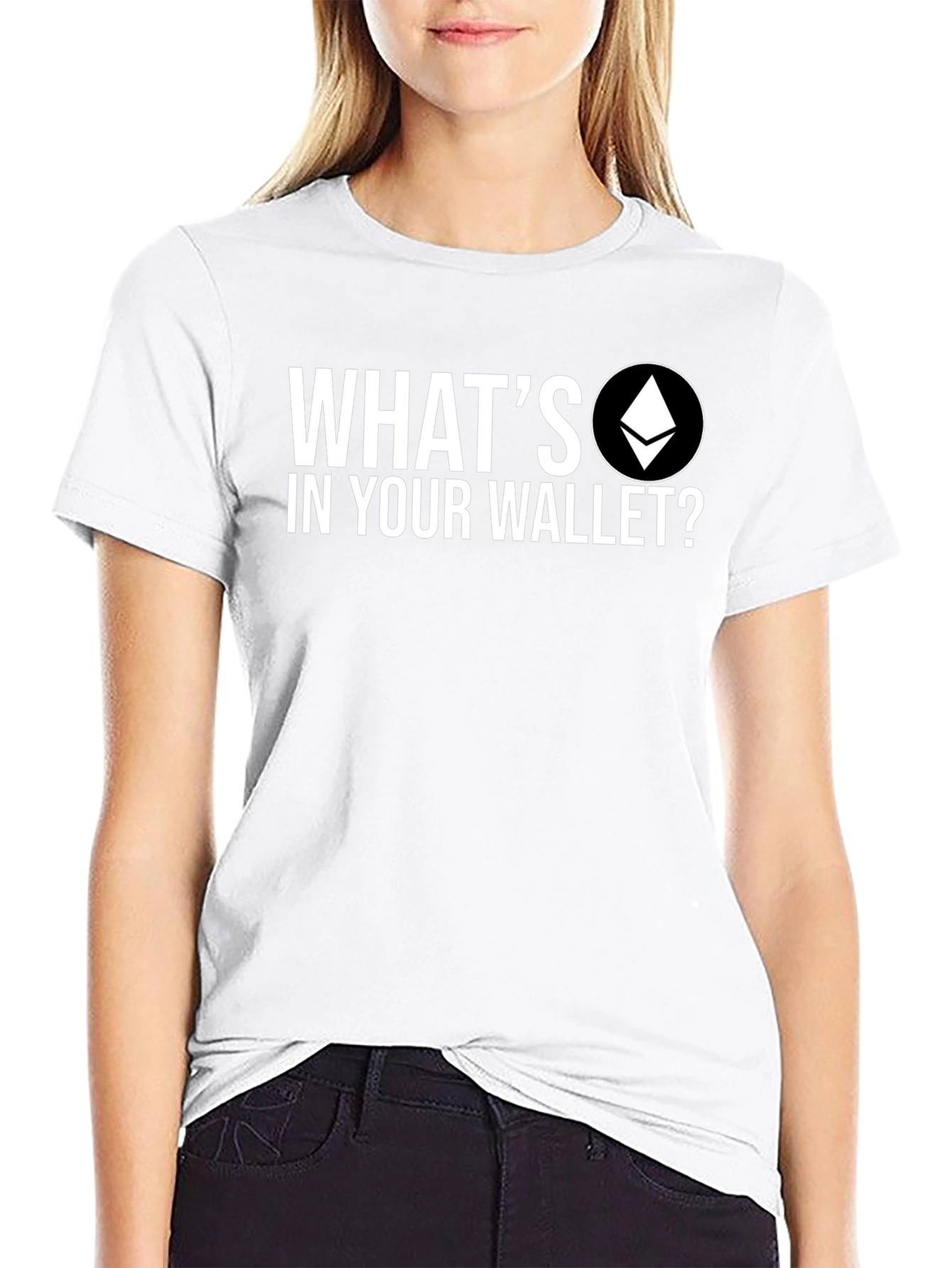 Crypto T-Shirt: Whats in Your Wallet? Ethereum Eth