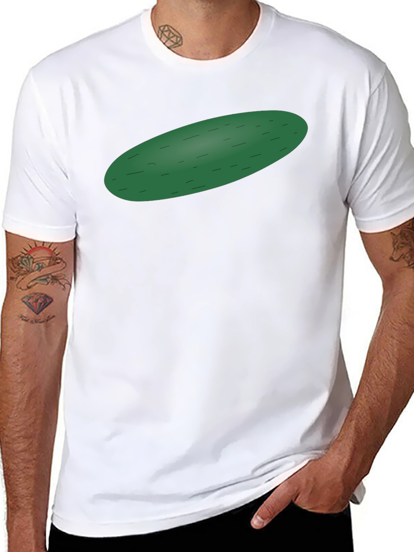 Pickle Graphic Tee - Unique Black T-Shirt