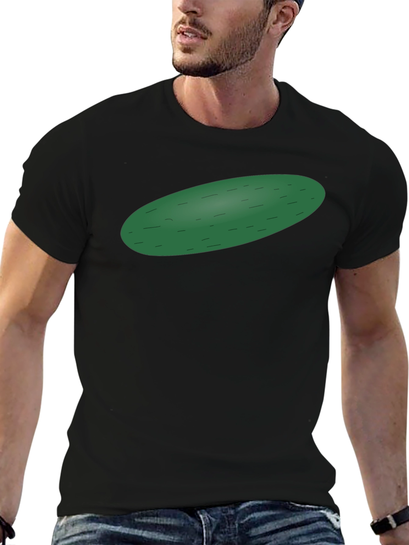 Pickle Graphic Tee - Unique Black T-Shirt