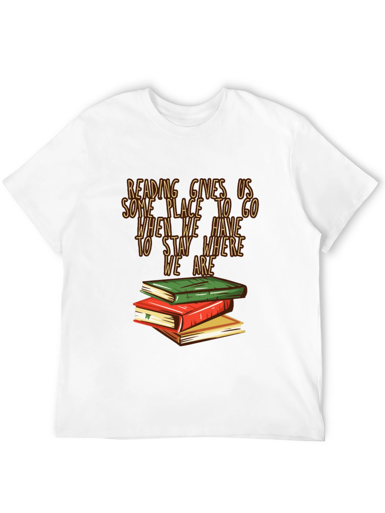 Reading Gives Us T-Shirt - Book Lover Tee