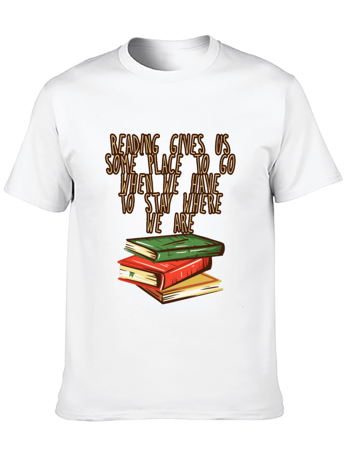 Reading Gives Us T-Shirt - Book Lover Tee