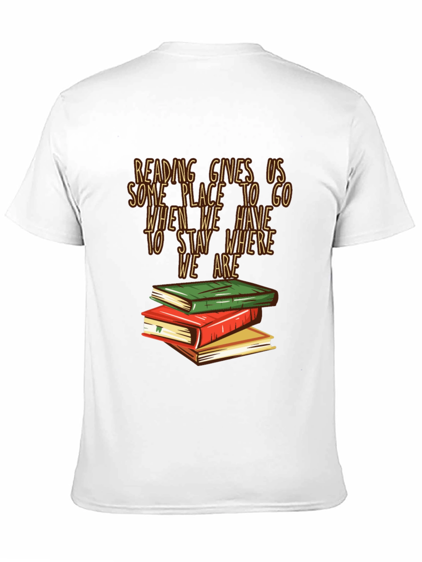 Reading Gives Us T-Shirt - Book Lover Tee
