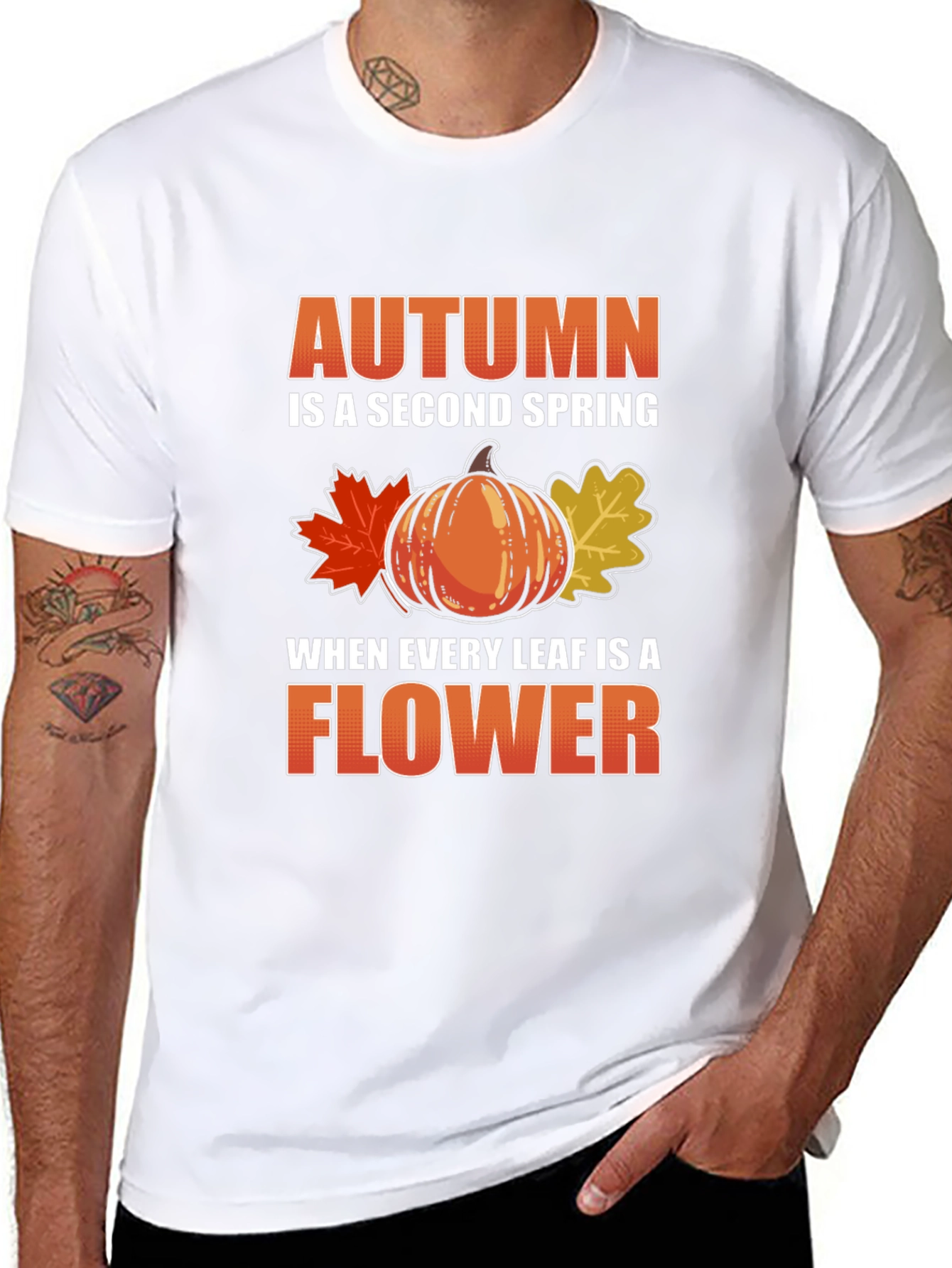 Autumn Second Spring Black Graphic Tee