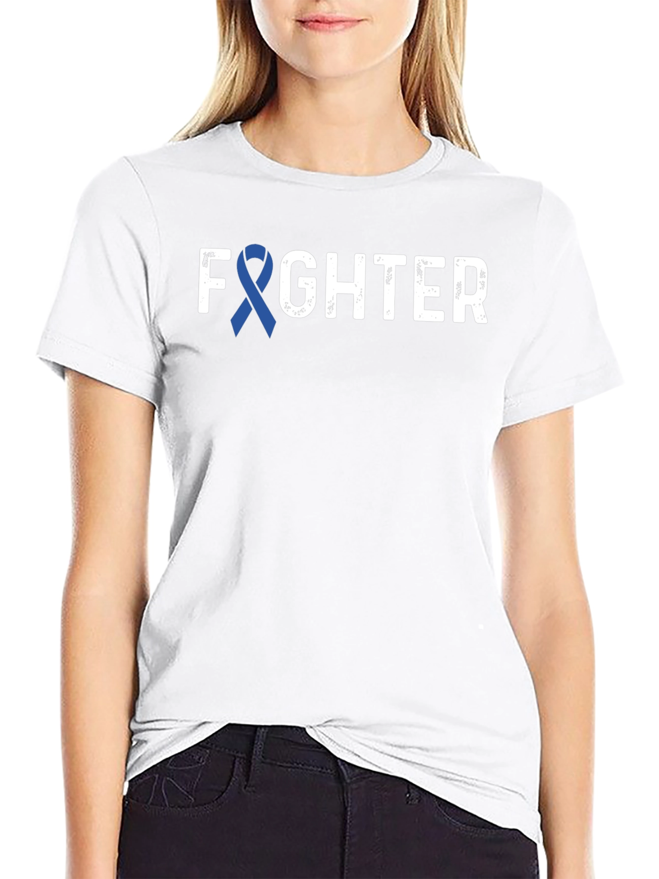 Fighter T-Shirt: Cancer Awareness Support Tee