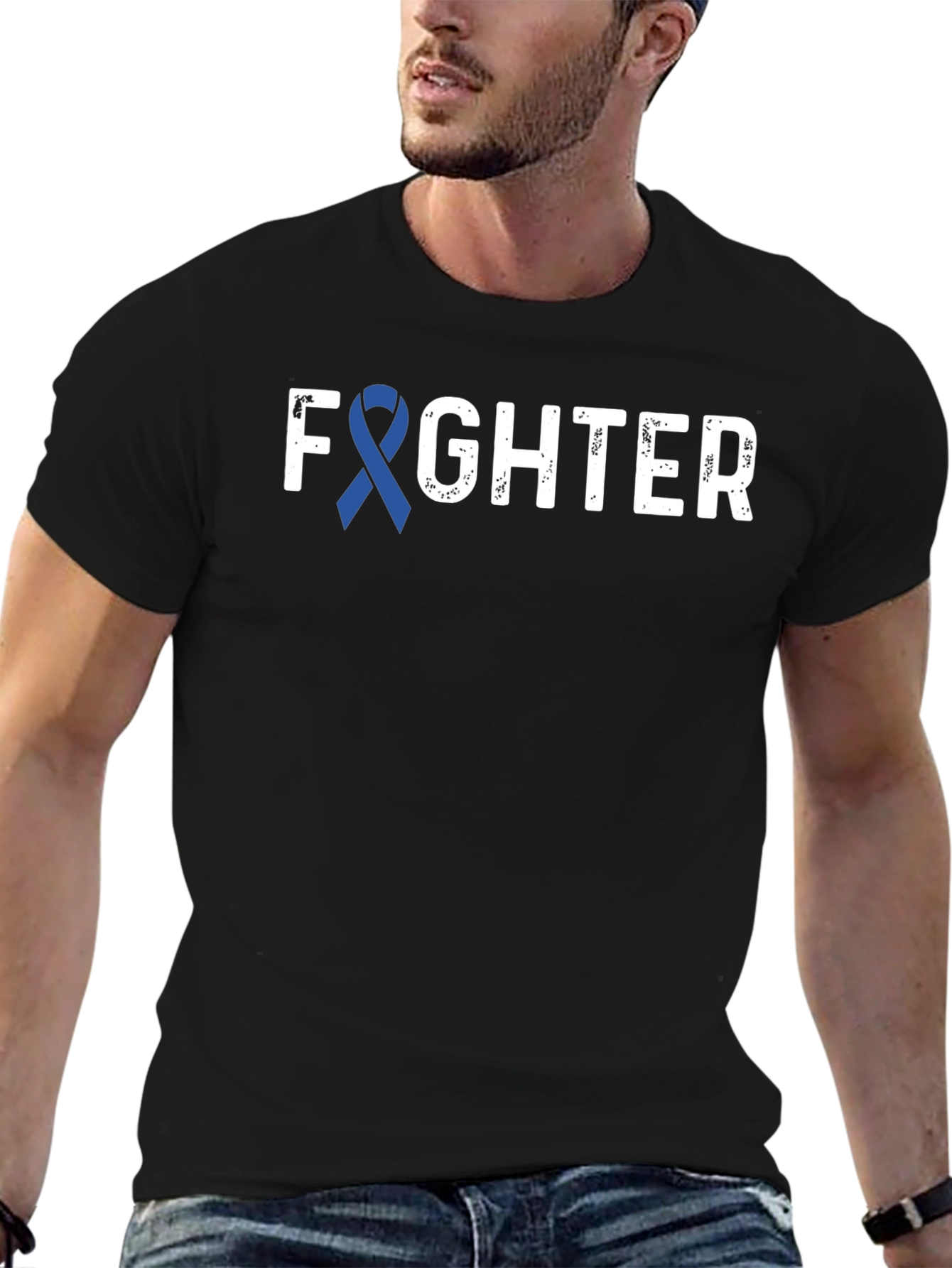 Fighter T-Shirt: Cancer Awareness Support Tee