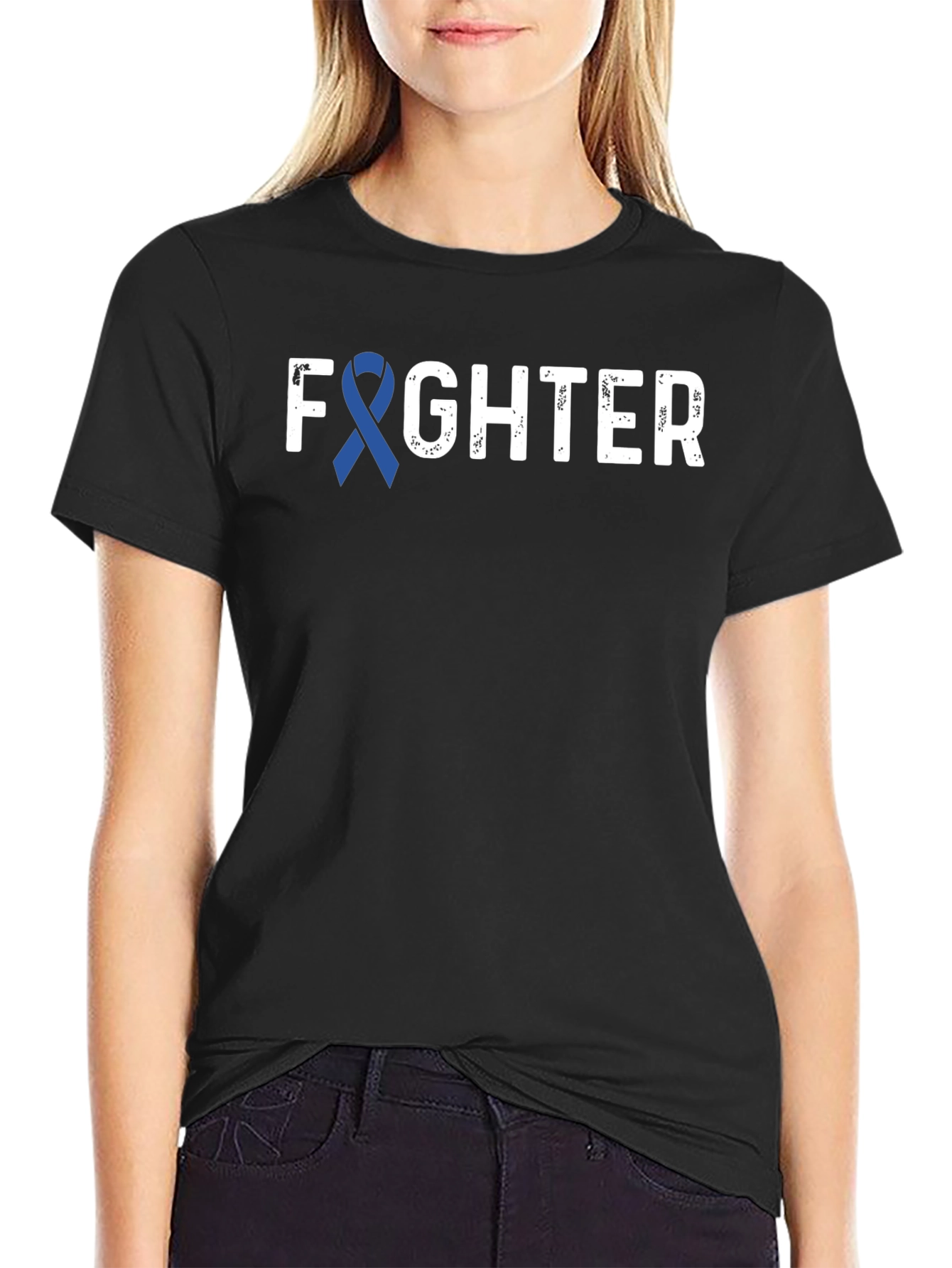 Fighter T-Shirt: Cancer Awareness Support Tee