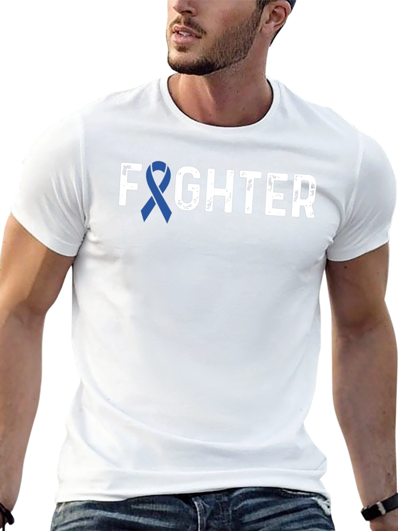 Fighter T-Shirt: Cancer Awareness Support Tee