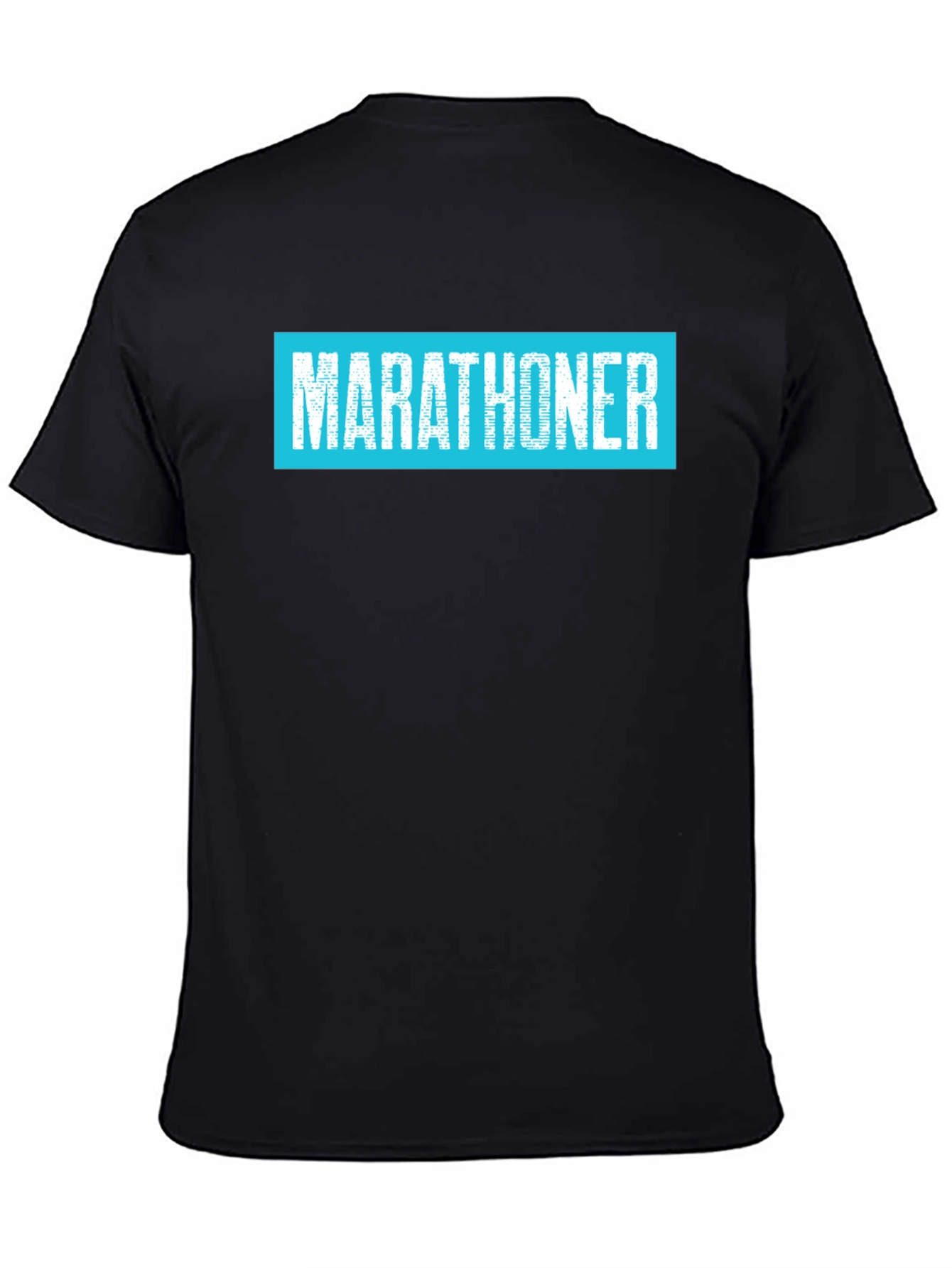 Marathoner T-Shirt - Mens Black Tee