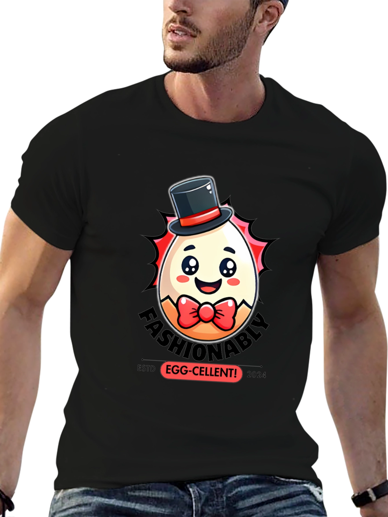 Fashionably Egg-cellent Graphic Tee