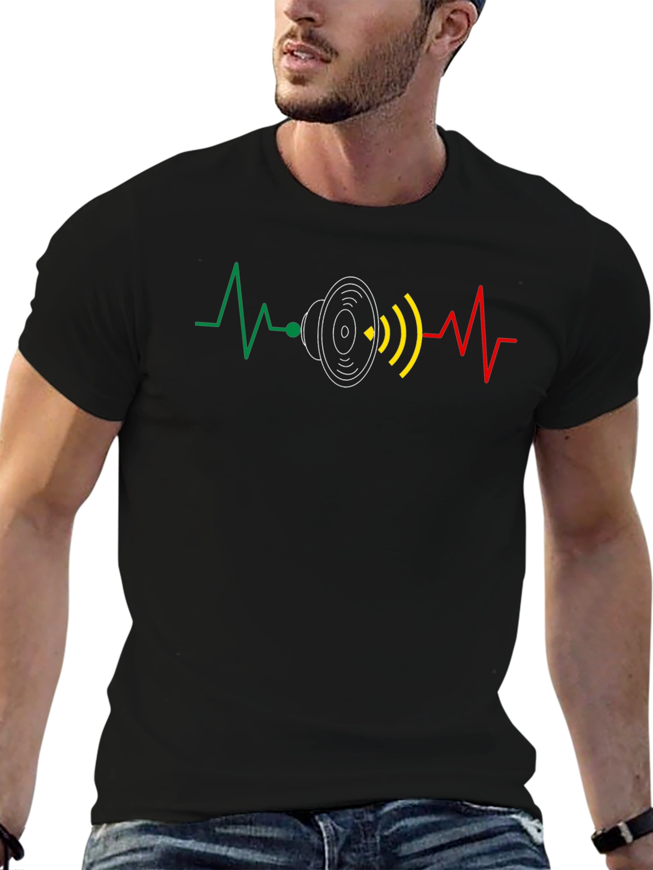 Rasta Speaker Beat T-Shirt