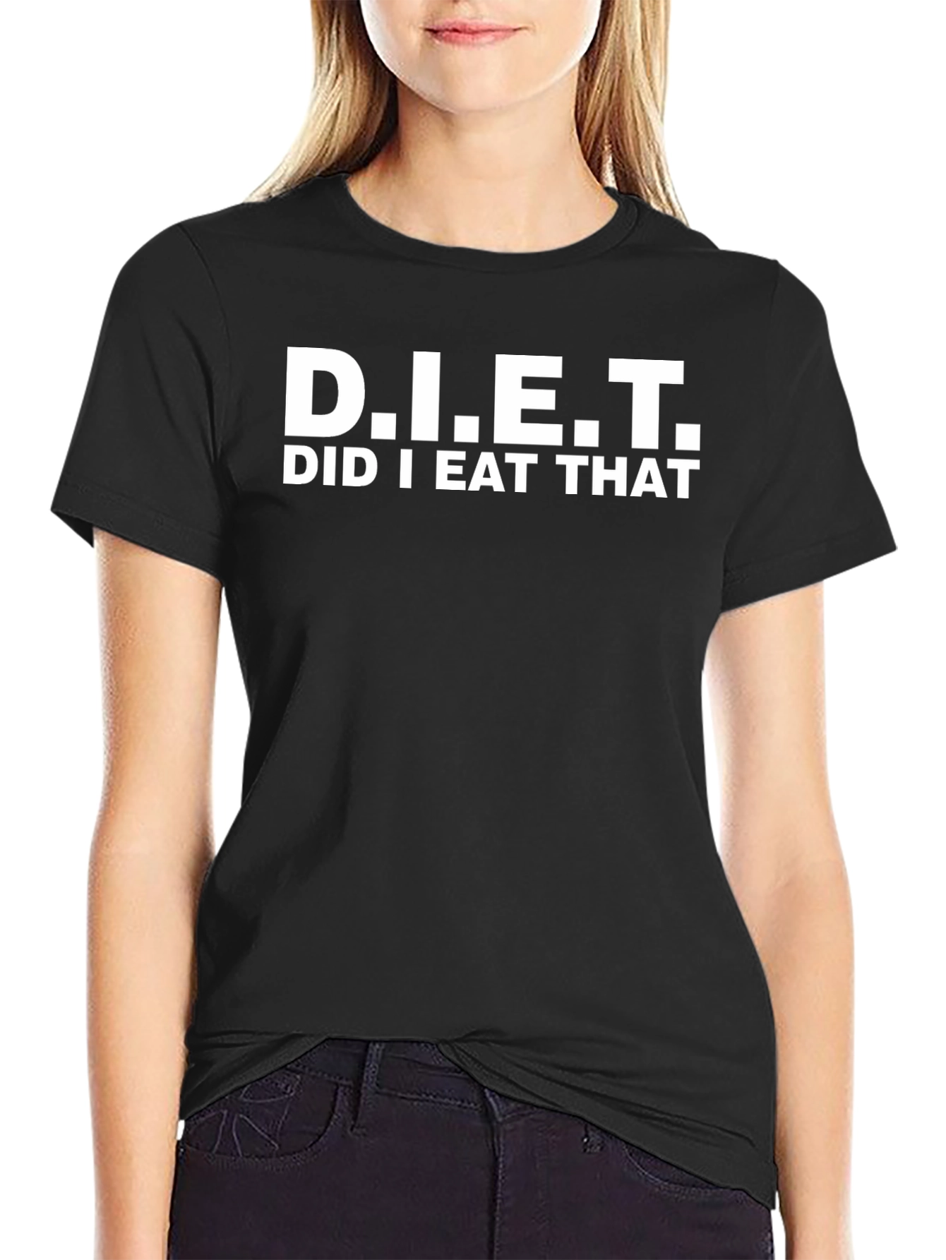 D.I.E.T. Funny Graphic T-Shirt