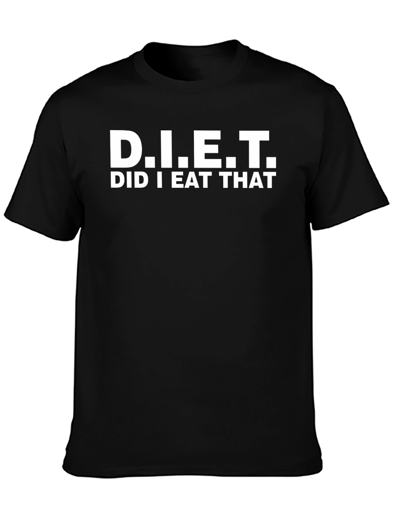 D.I.E.T. Funny Graphic T-Shirt